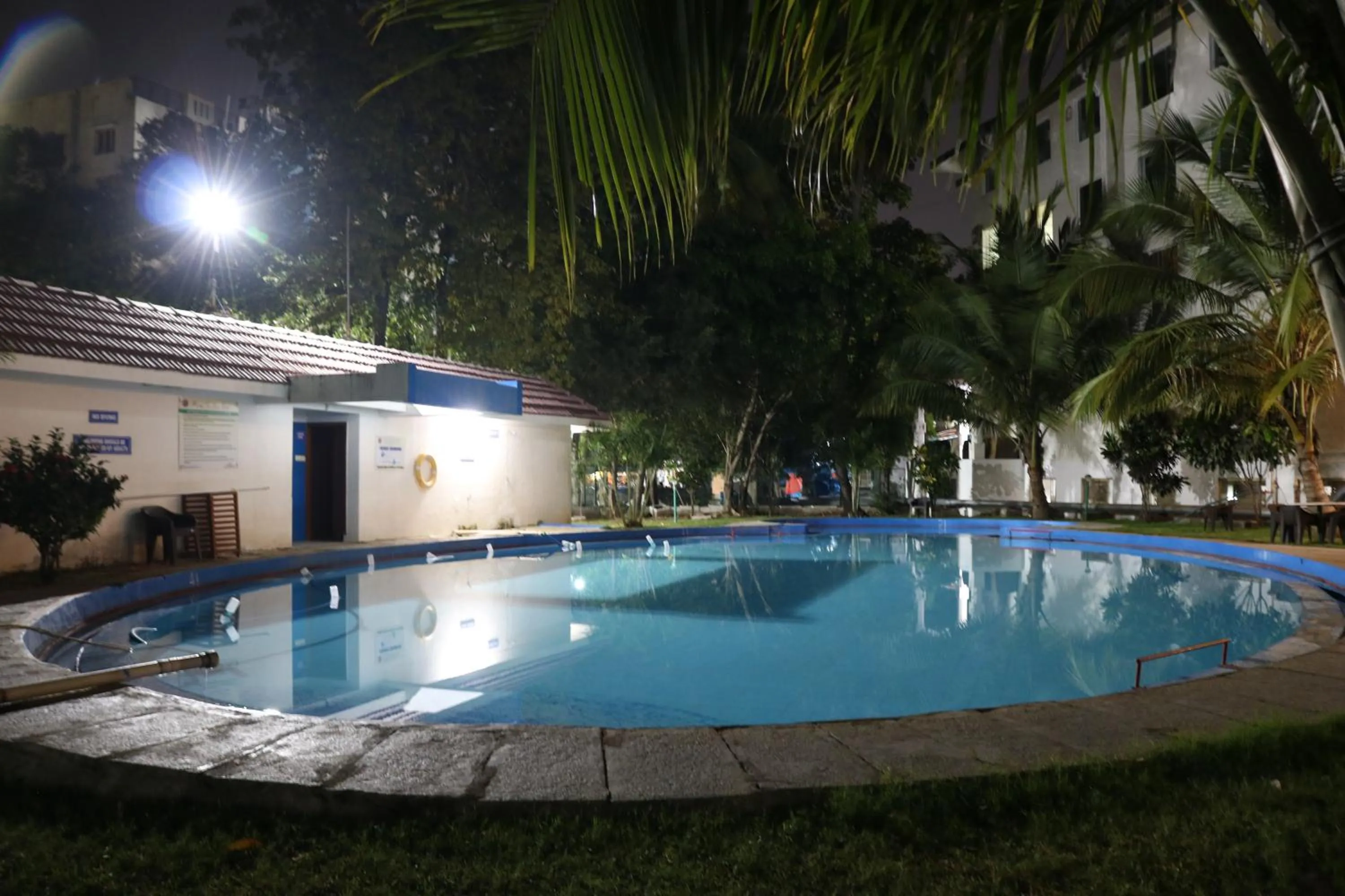 Swimming pool in Ramee Guestline Tirupati