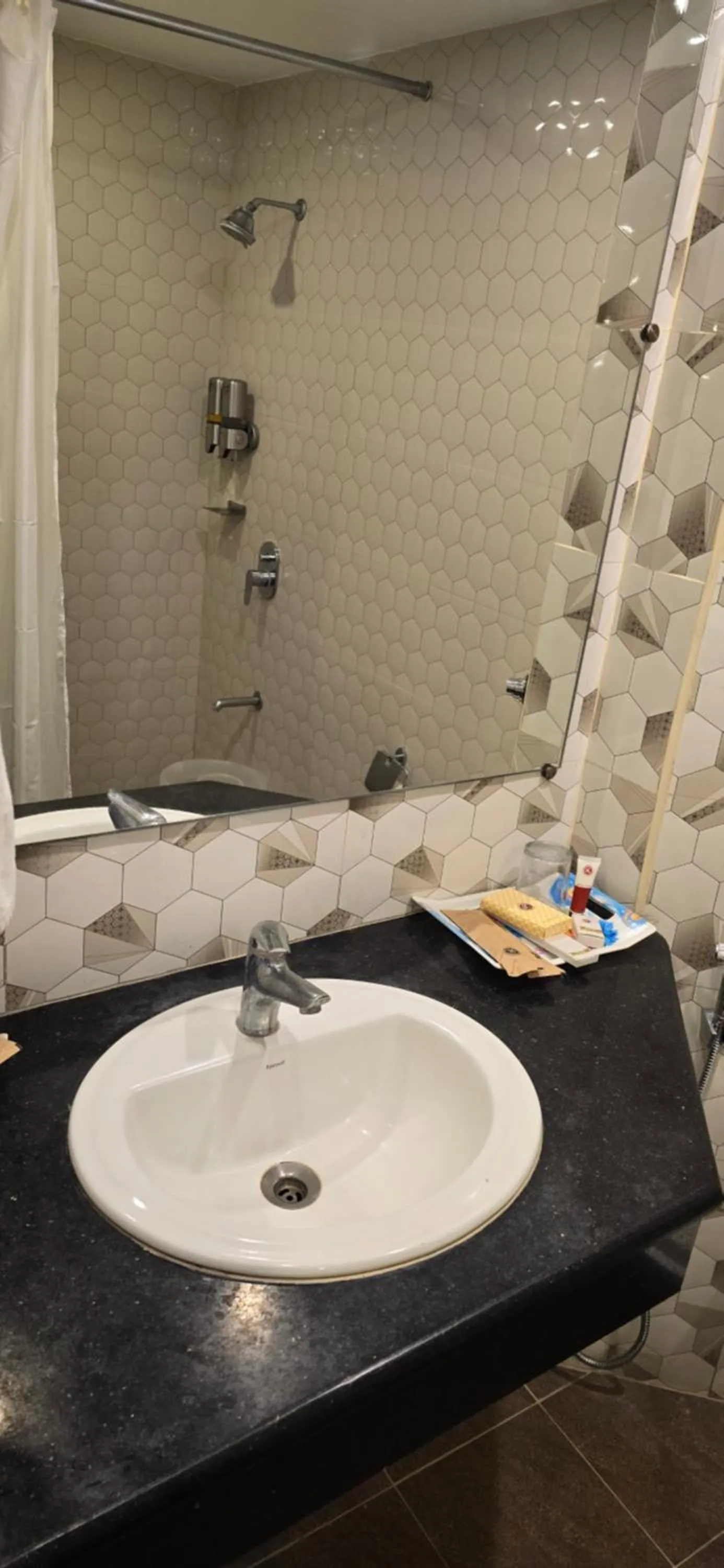 Bathroom in Ramee Guestline Tirupati