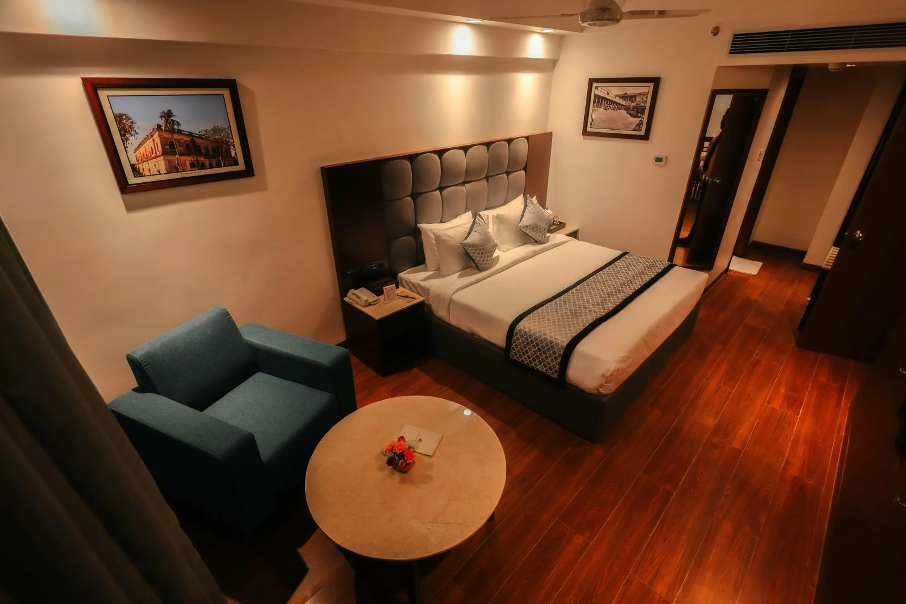 Bedroom, Bed in Ramee Guestline Tirupati