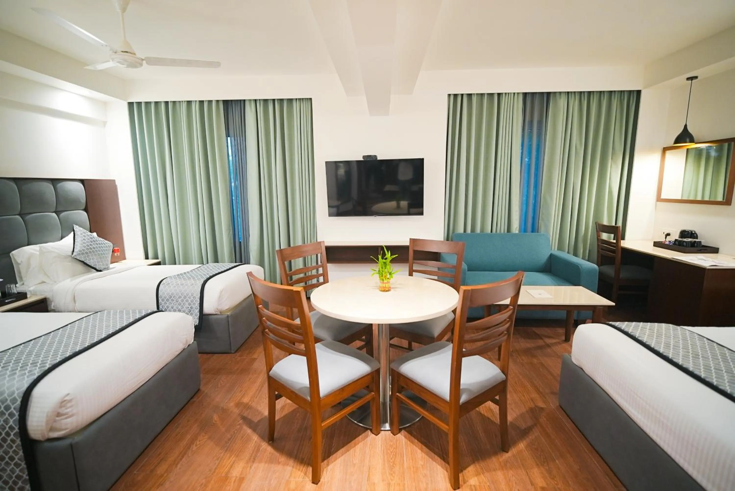 Bedroom in Ramee Guestline Tirupati