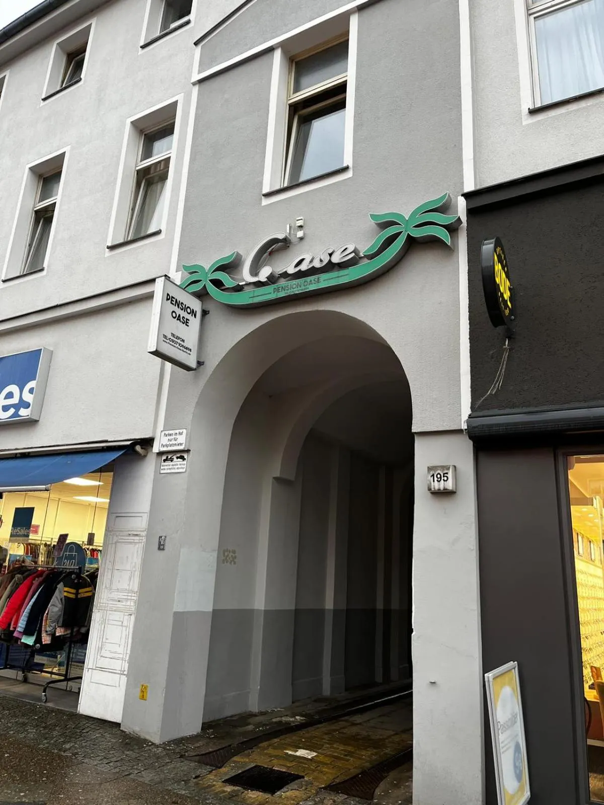 Property building in Pension Oase