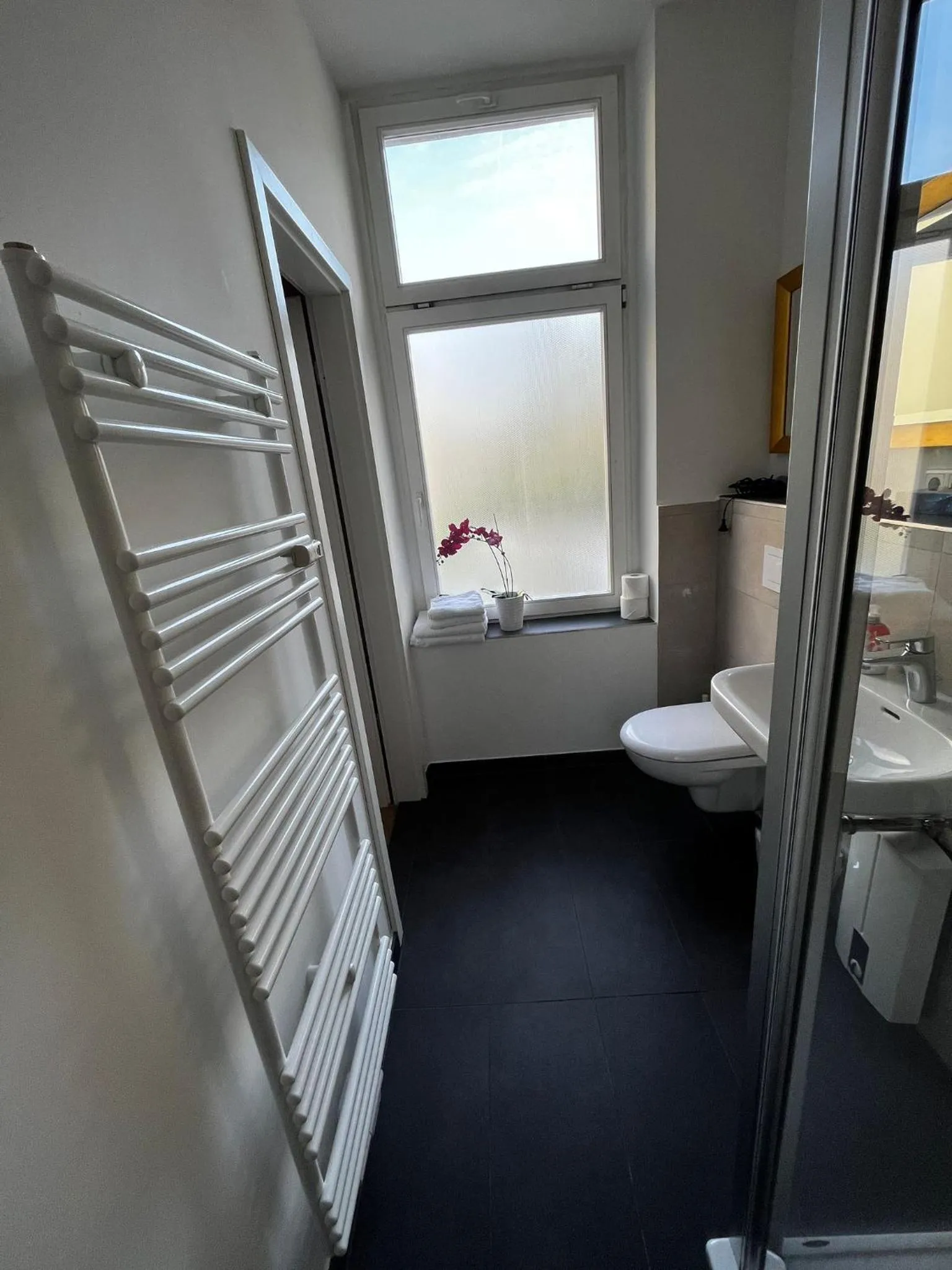 Bed in Pension Oase
