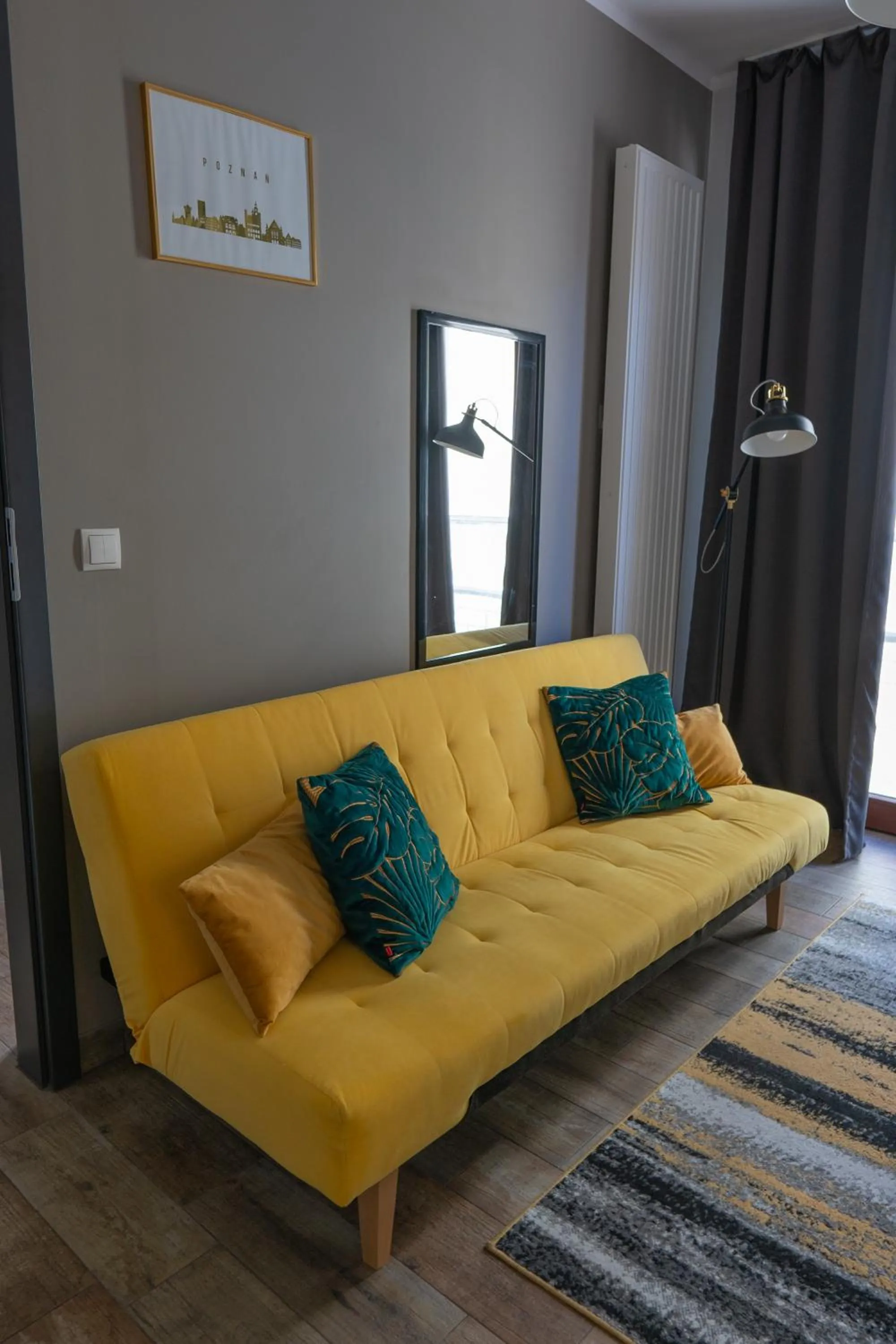 Living room in Moon Hostel Poznań