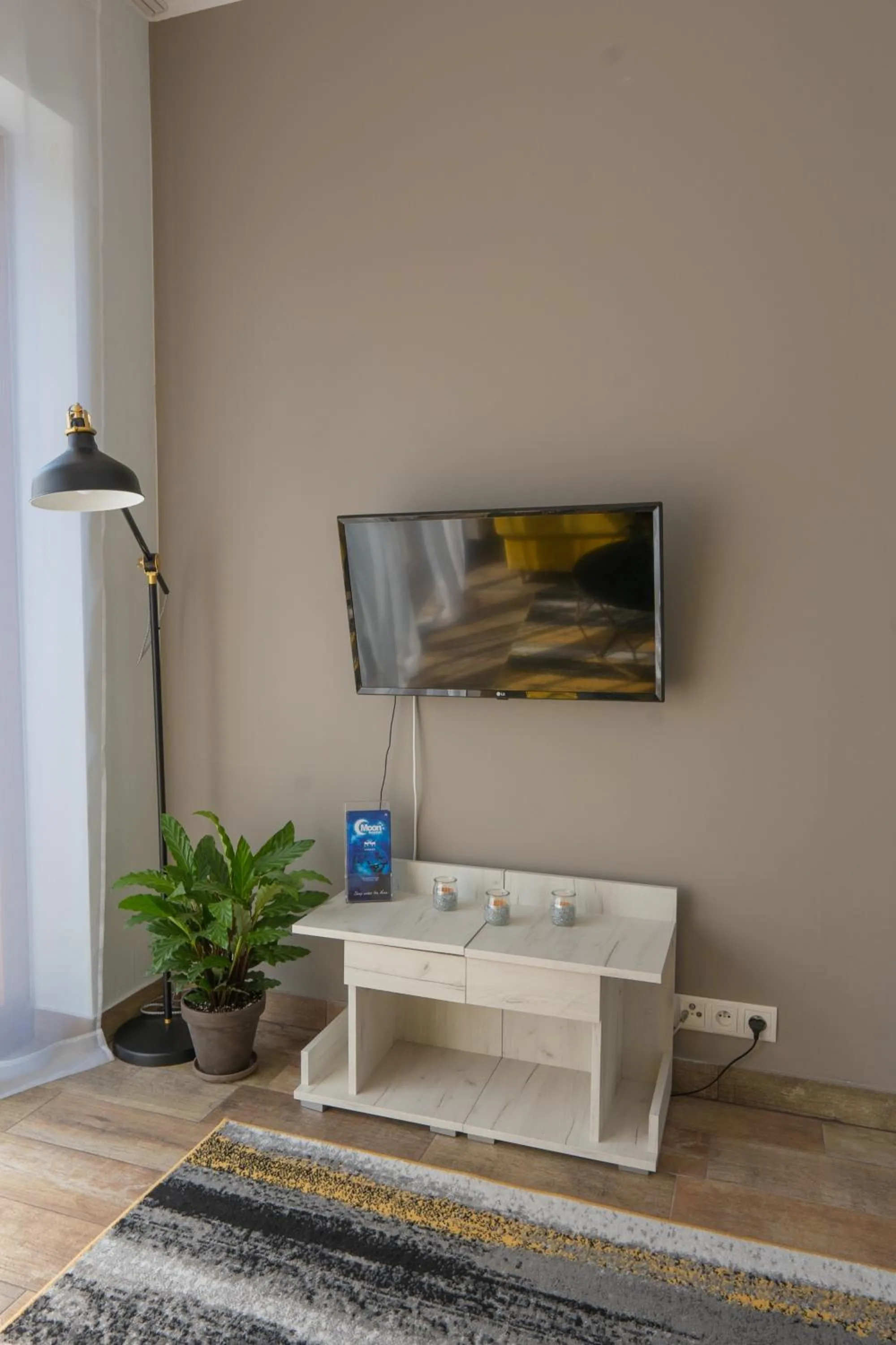 Living room in Moon Hostel Poznań