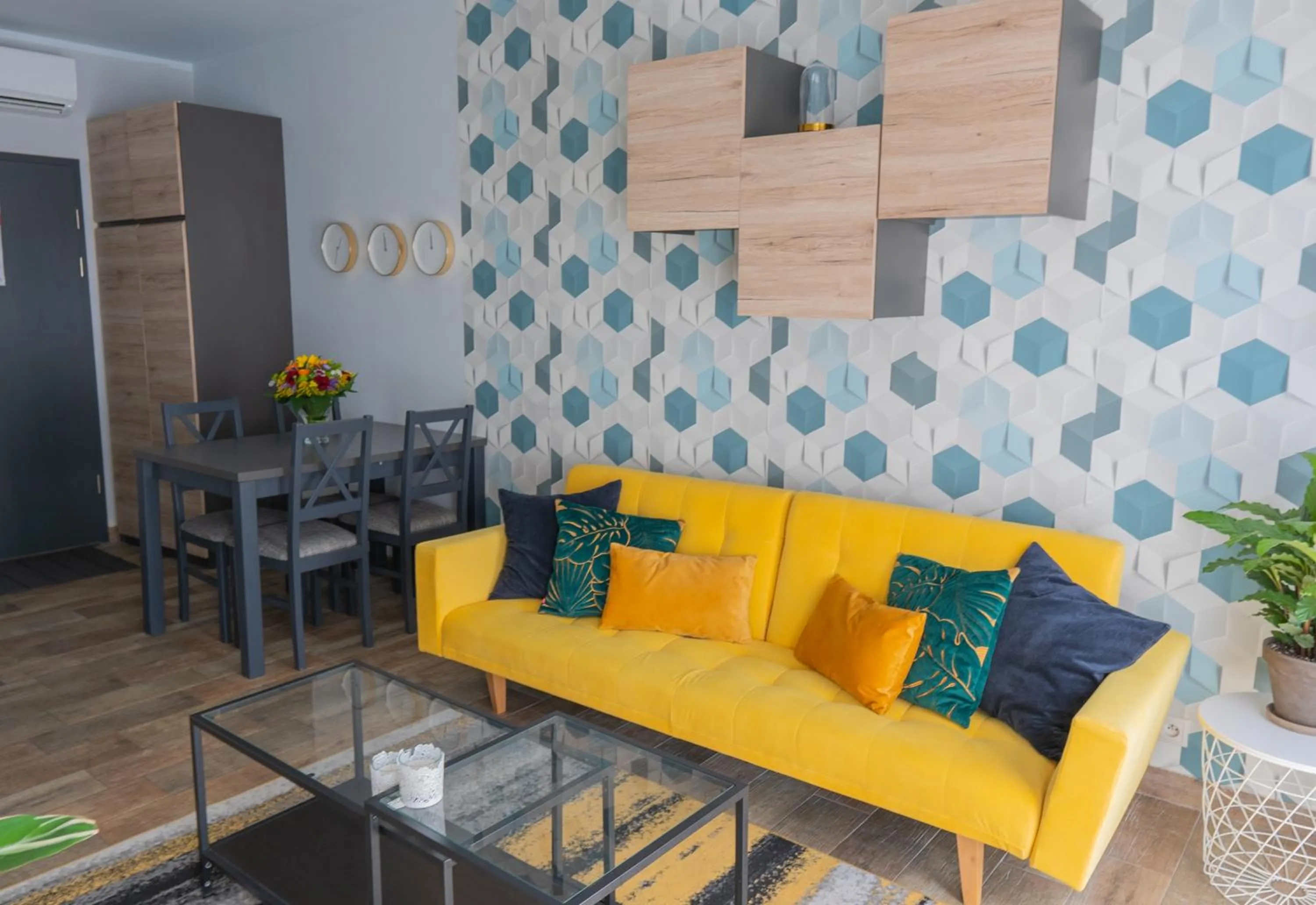 Living room in Moon Hostel Poznań