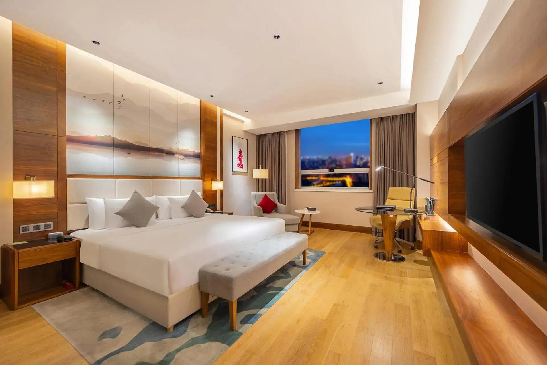 Deluxe King Room - single occupancy in Deyang Hamring Hotel Deluxe King Room - single occupancy in Deyang Hamring Hotel