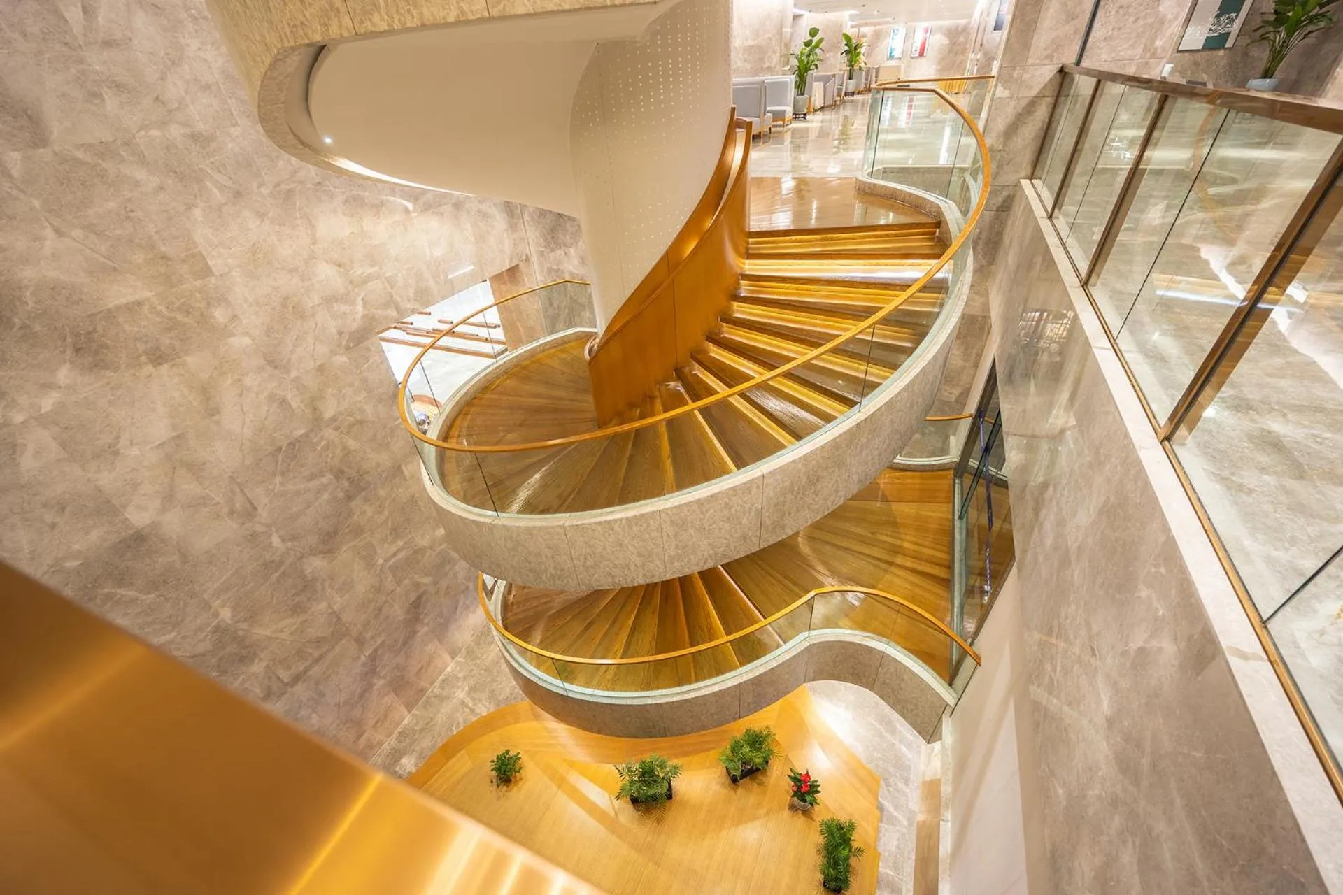 Lobby or reception in Deyang Hamring Hotel