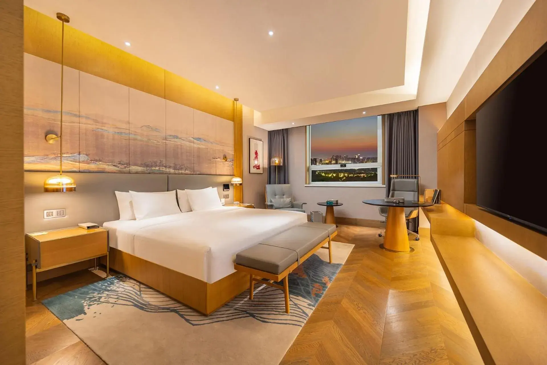 Premium King Room in Deyang Hamring Hotel Premium King Room in Deyang Hamring Hotel