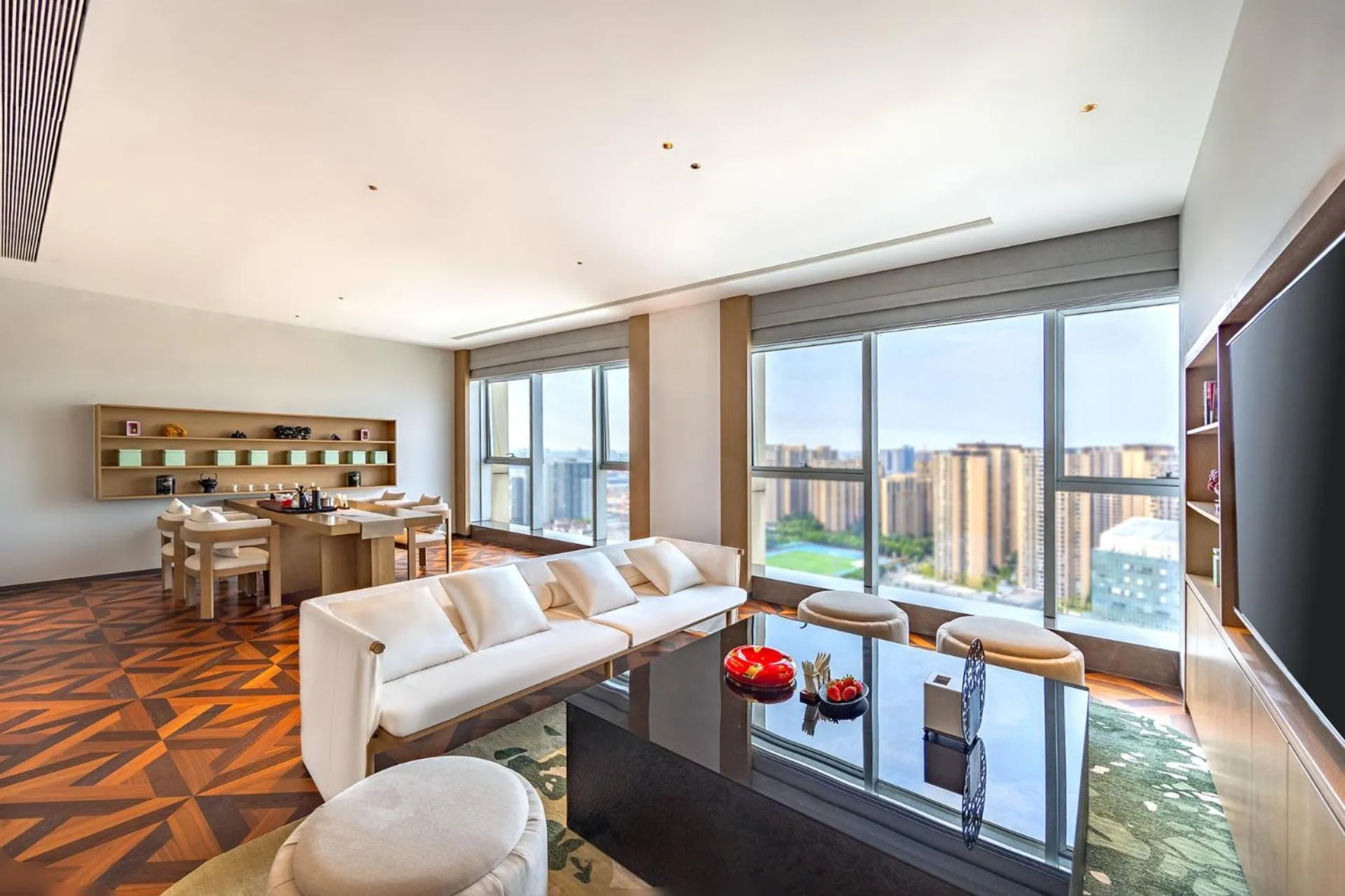 Seating area in Deyang Hamring Hotel