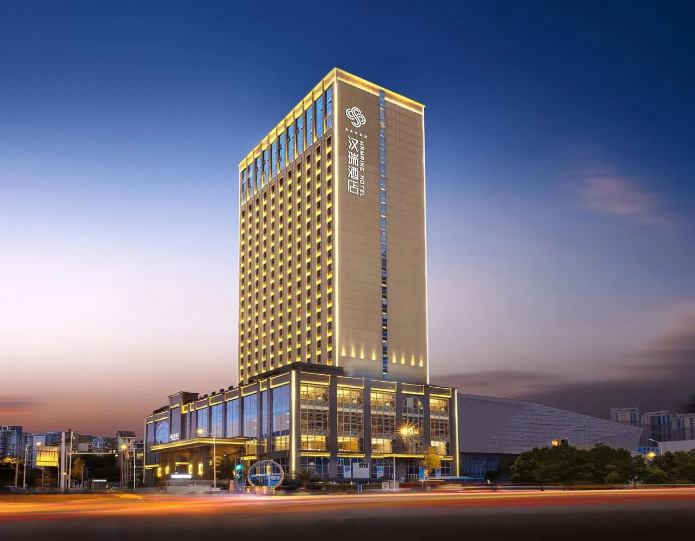 Property building in Deyang Hamring Hotel