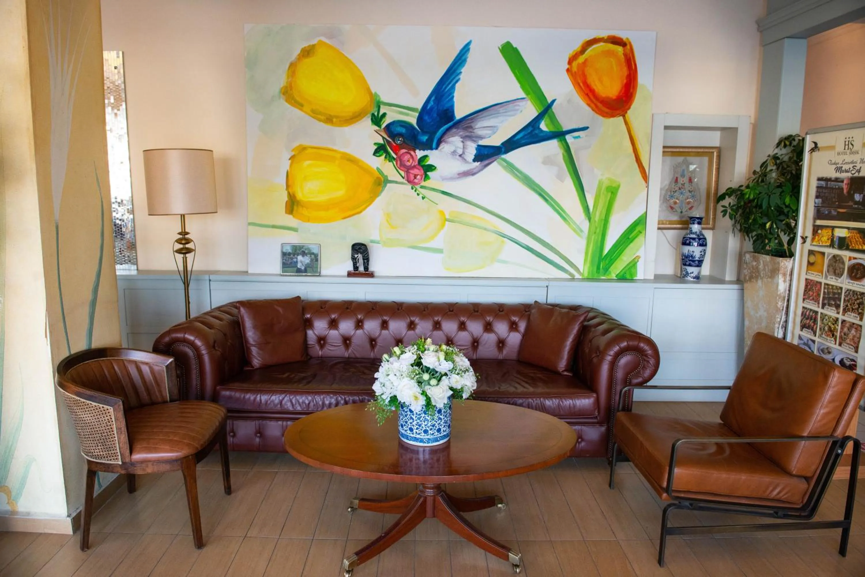 Decorative detail in Hotel Simsek