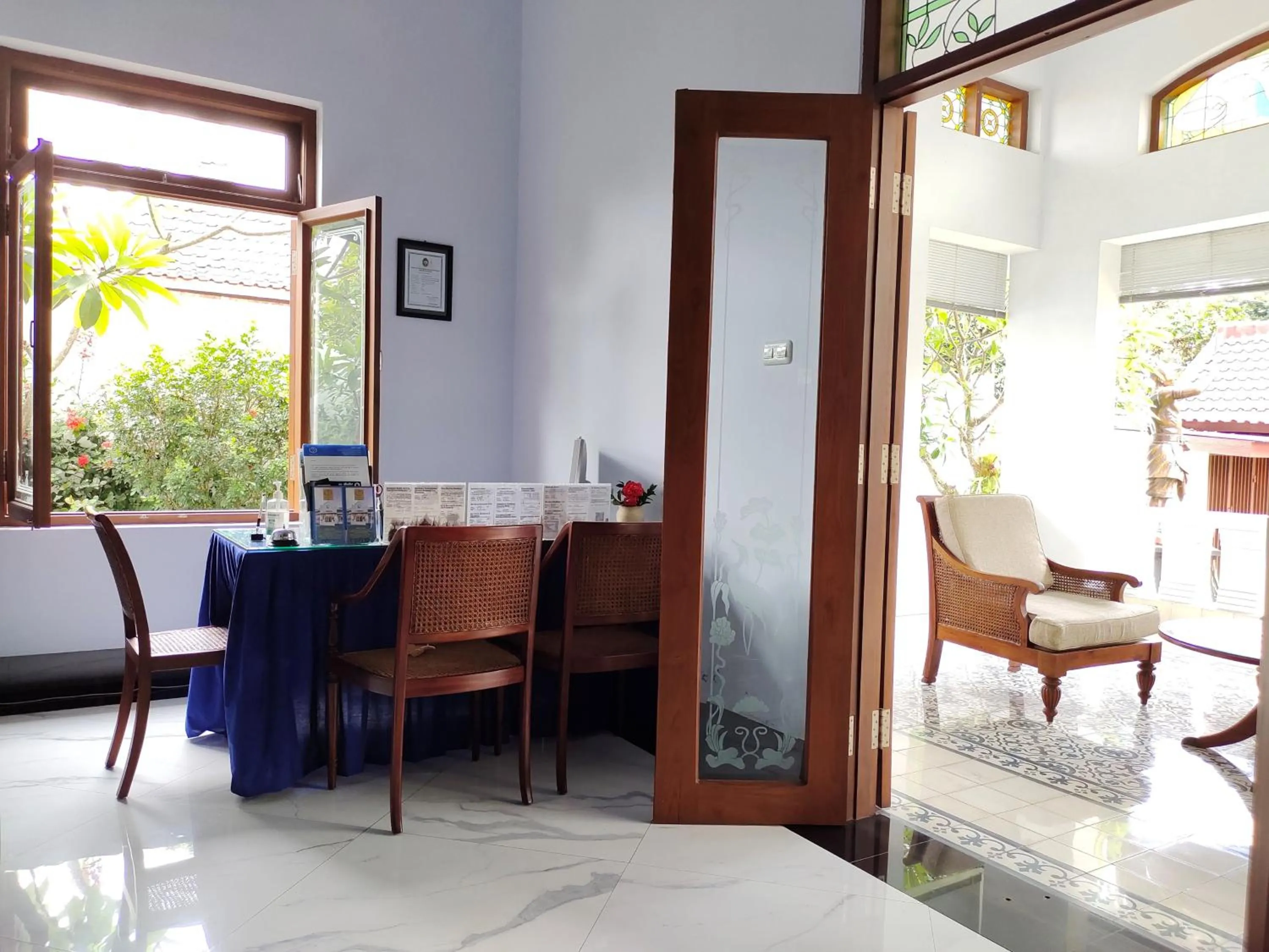 Lobby or reception in Griya Asih