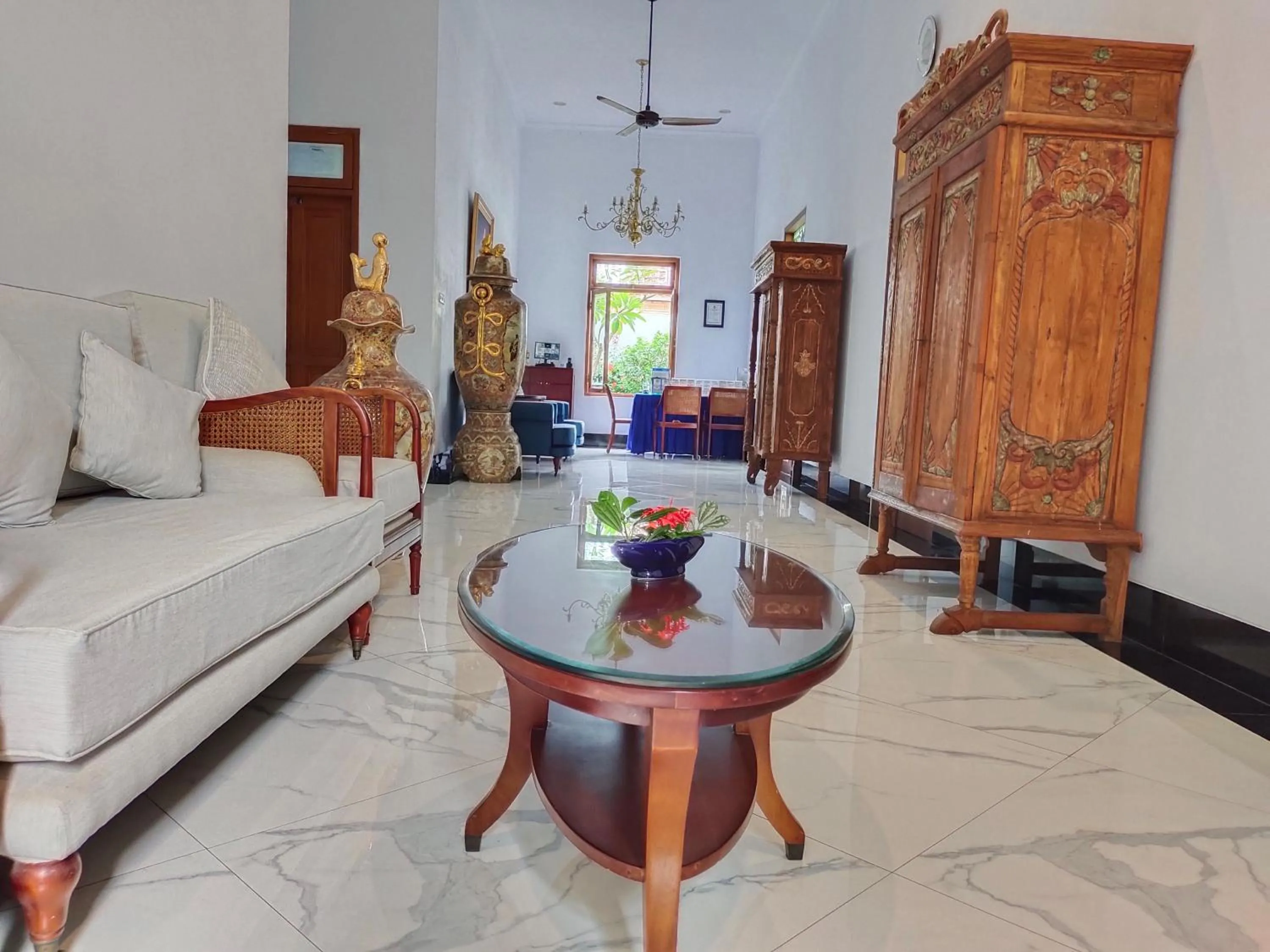 Lobby or reception in Griya Asih