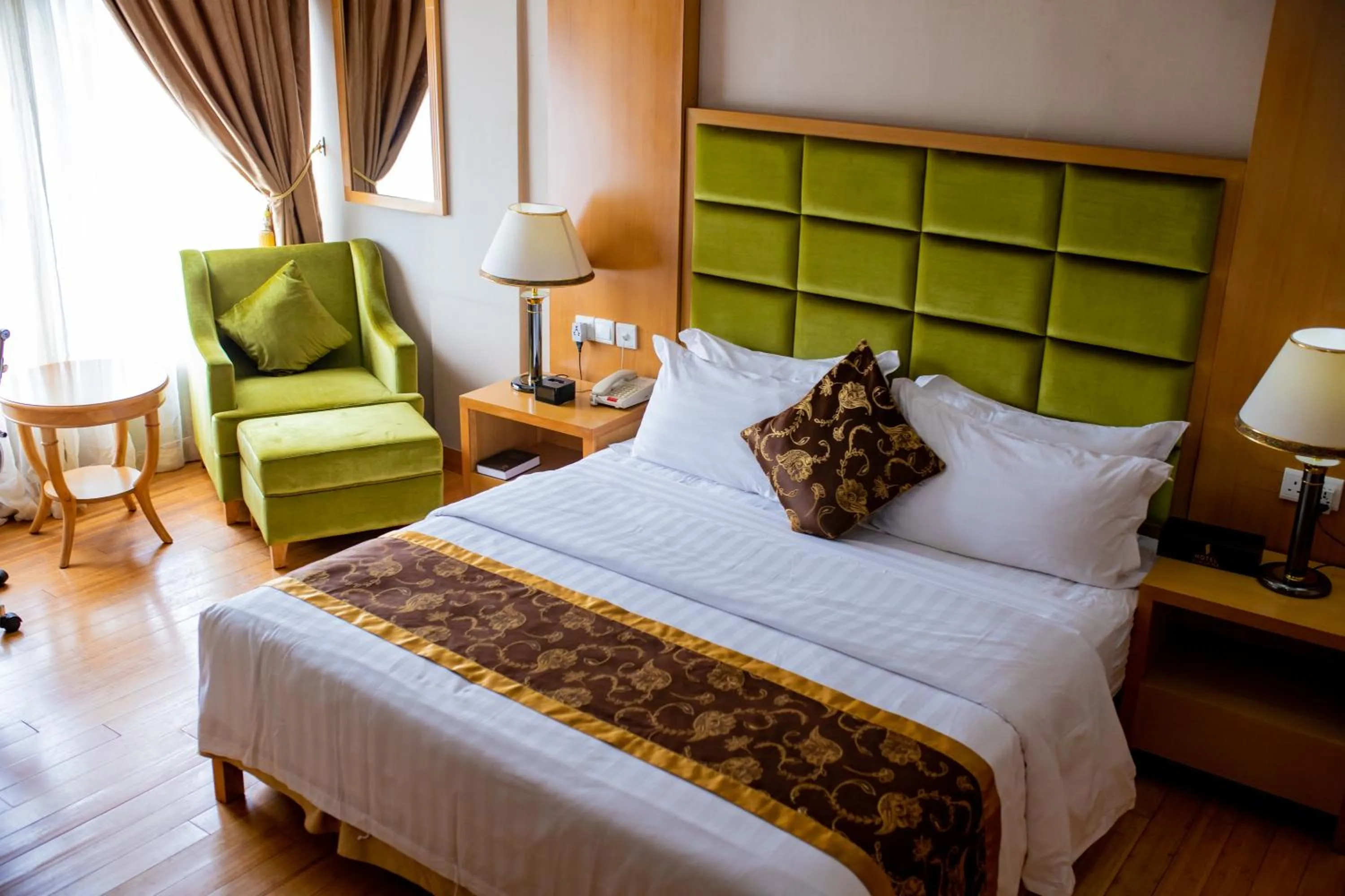 Bedroom, Bed in Hotel Sunshine Enugu