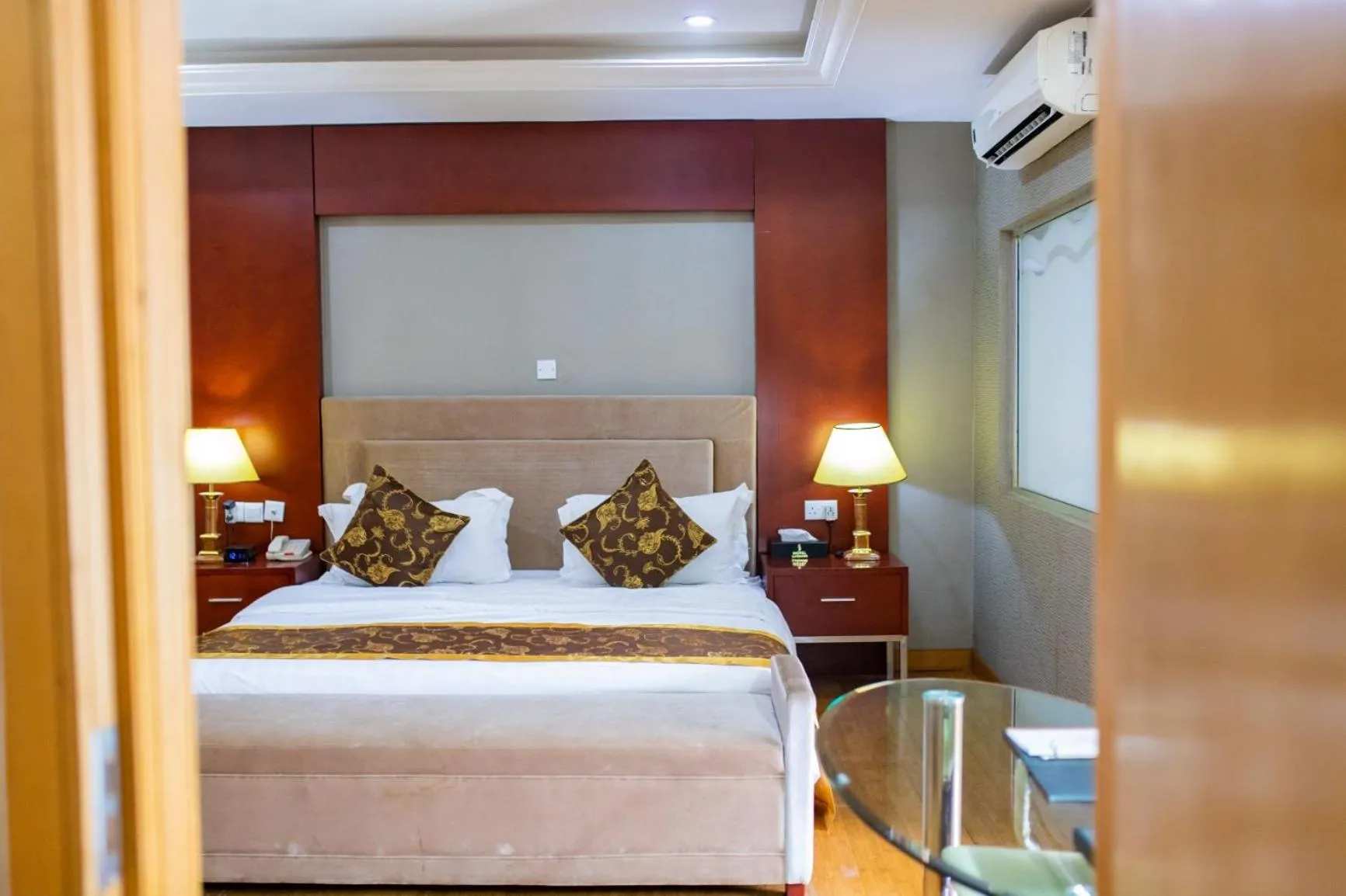 Bedroom, Bed in Hotel Sunshine Enugu