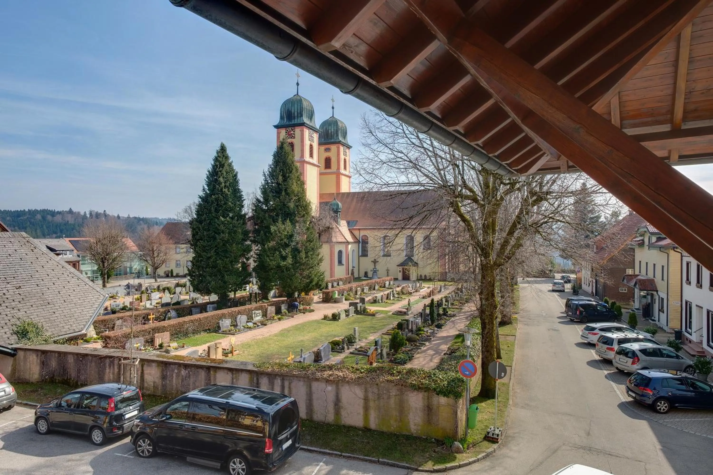 Property building in Ferienwohnung Christa