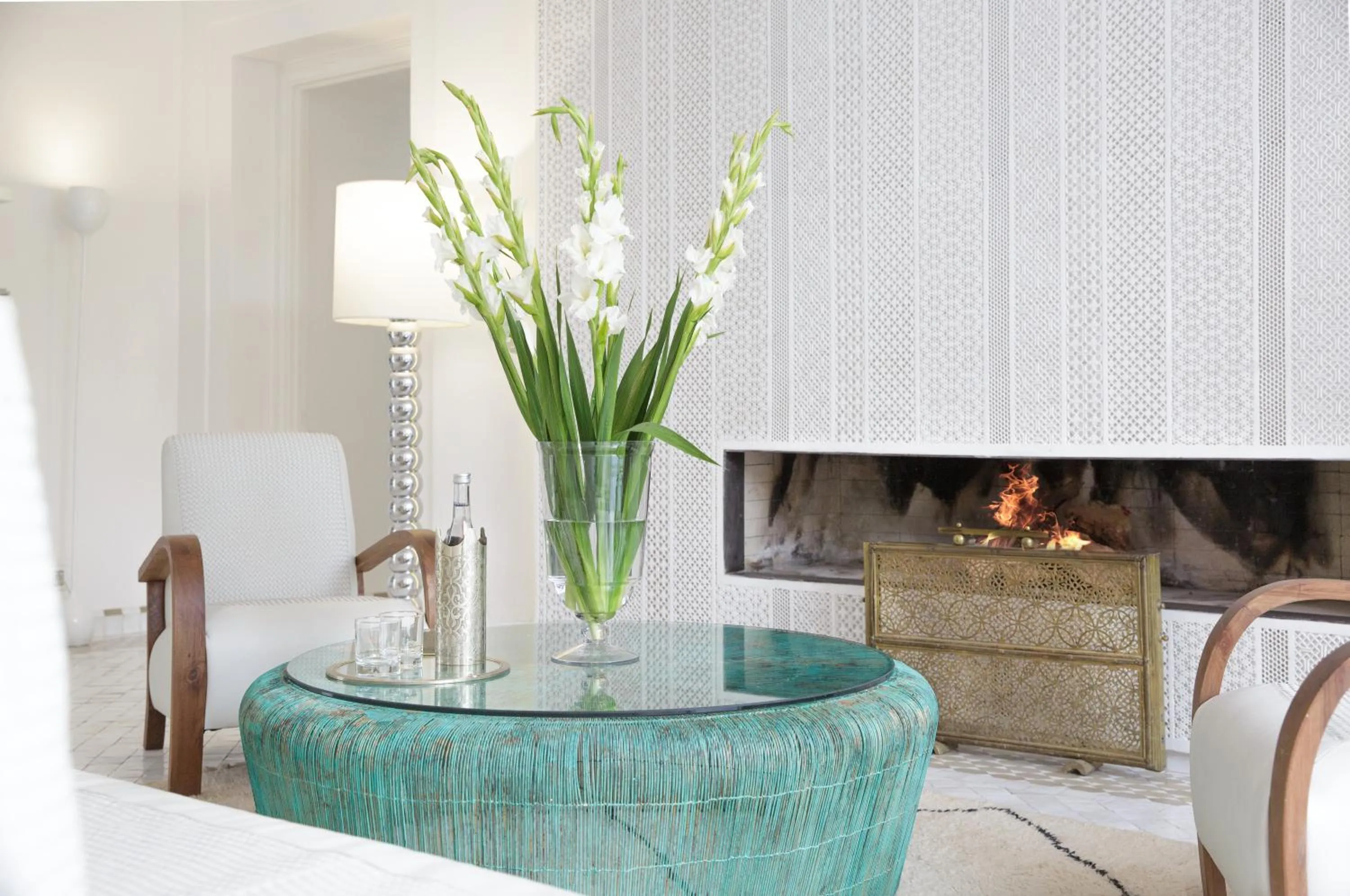 Living room in Dar Rhizlane, Palais Table d'hôtes & SPA