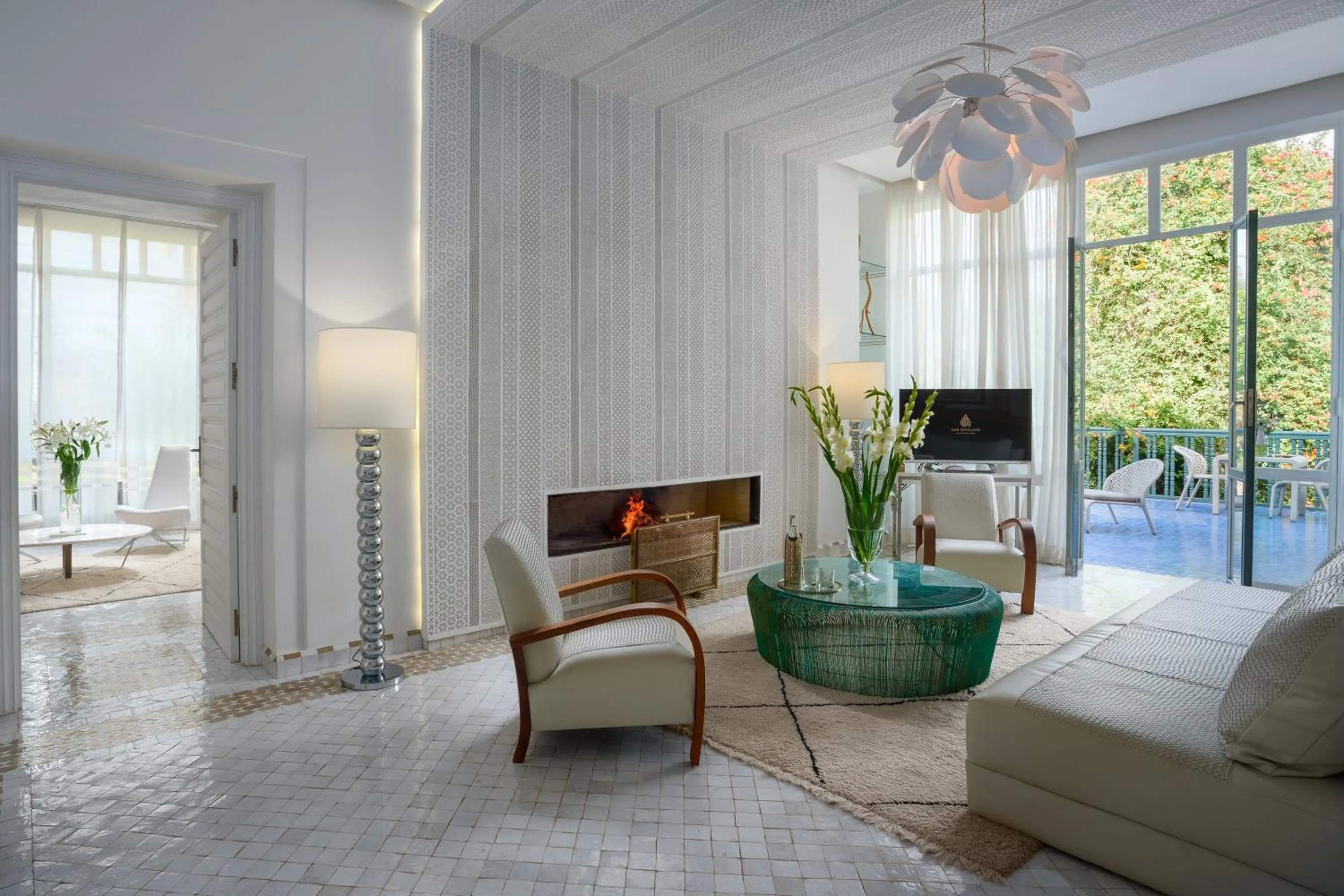 Living room in Dar Rhizlane, Palais Table d'hôtes & SPA