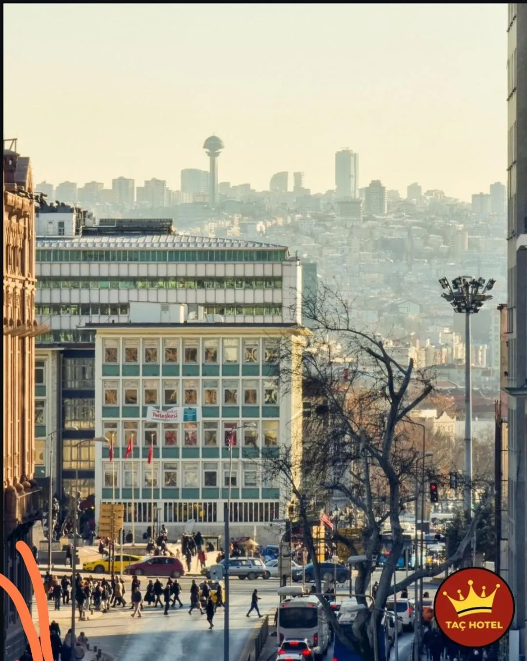 City view in Tac Hotel