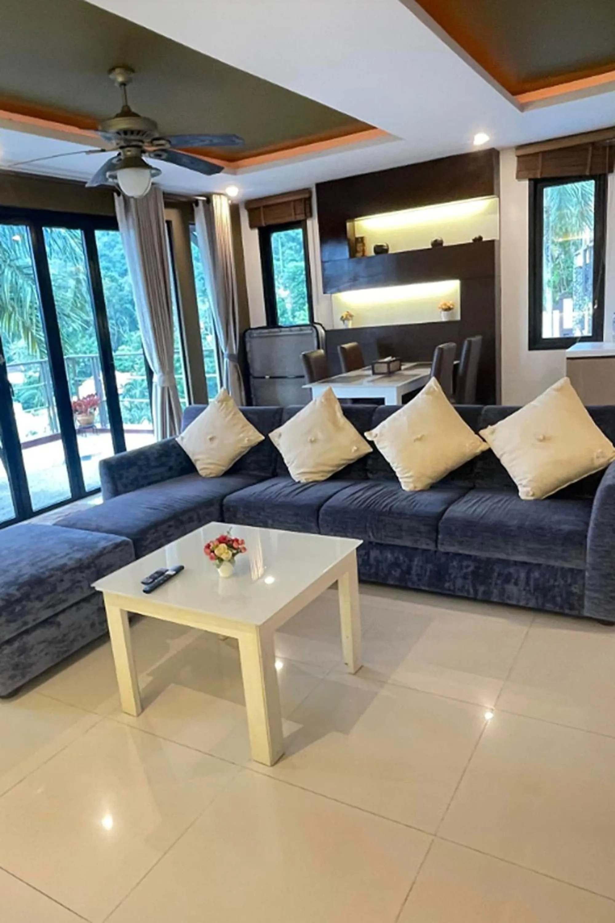 Living room in Kamala Villa Hill