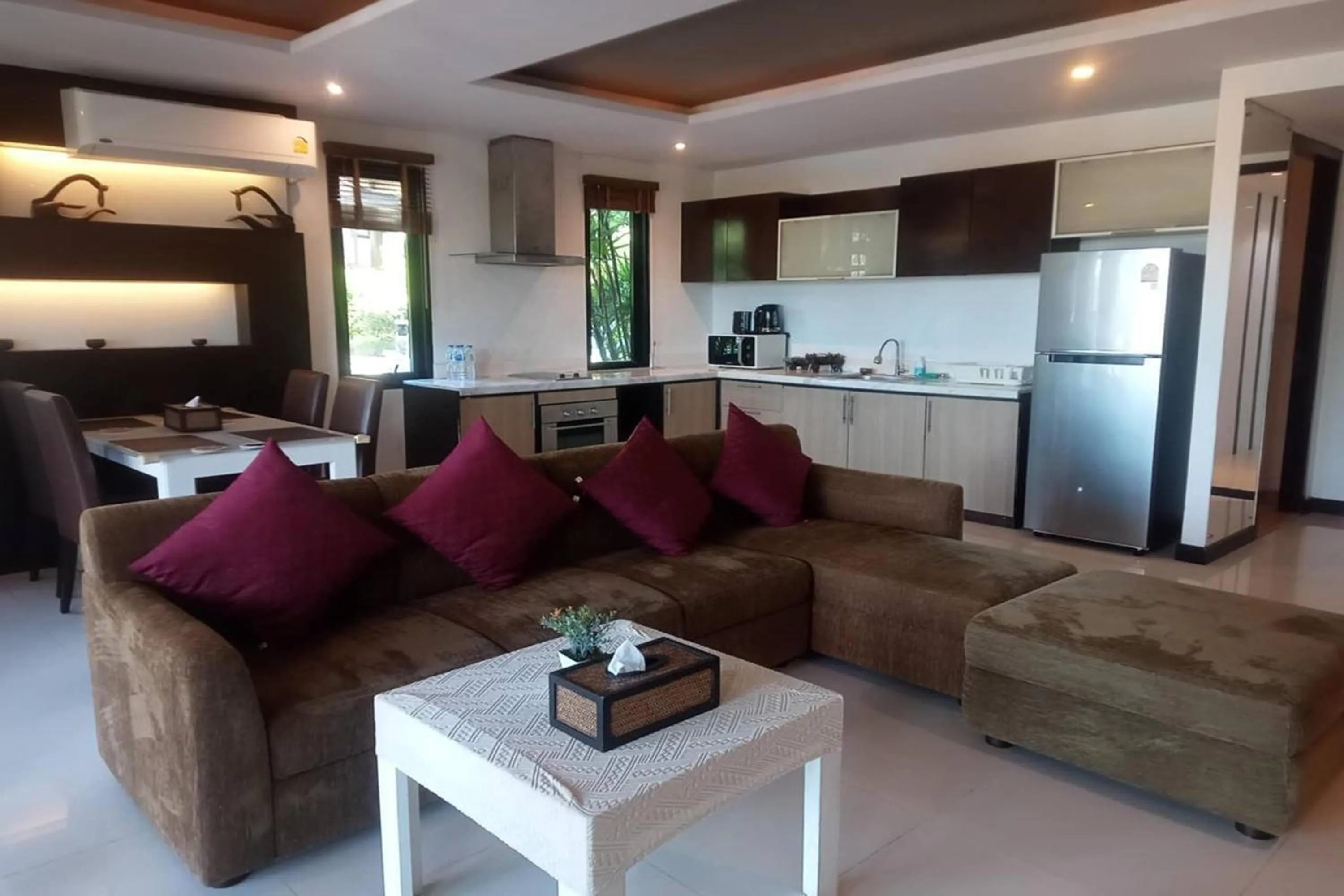 Living room in Kamala Villa Hill