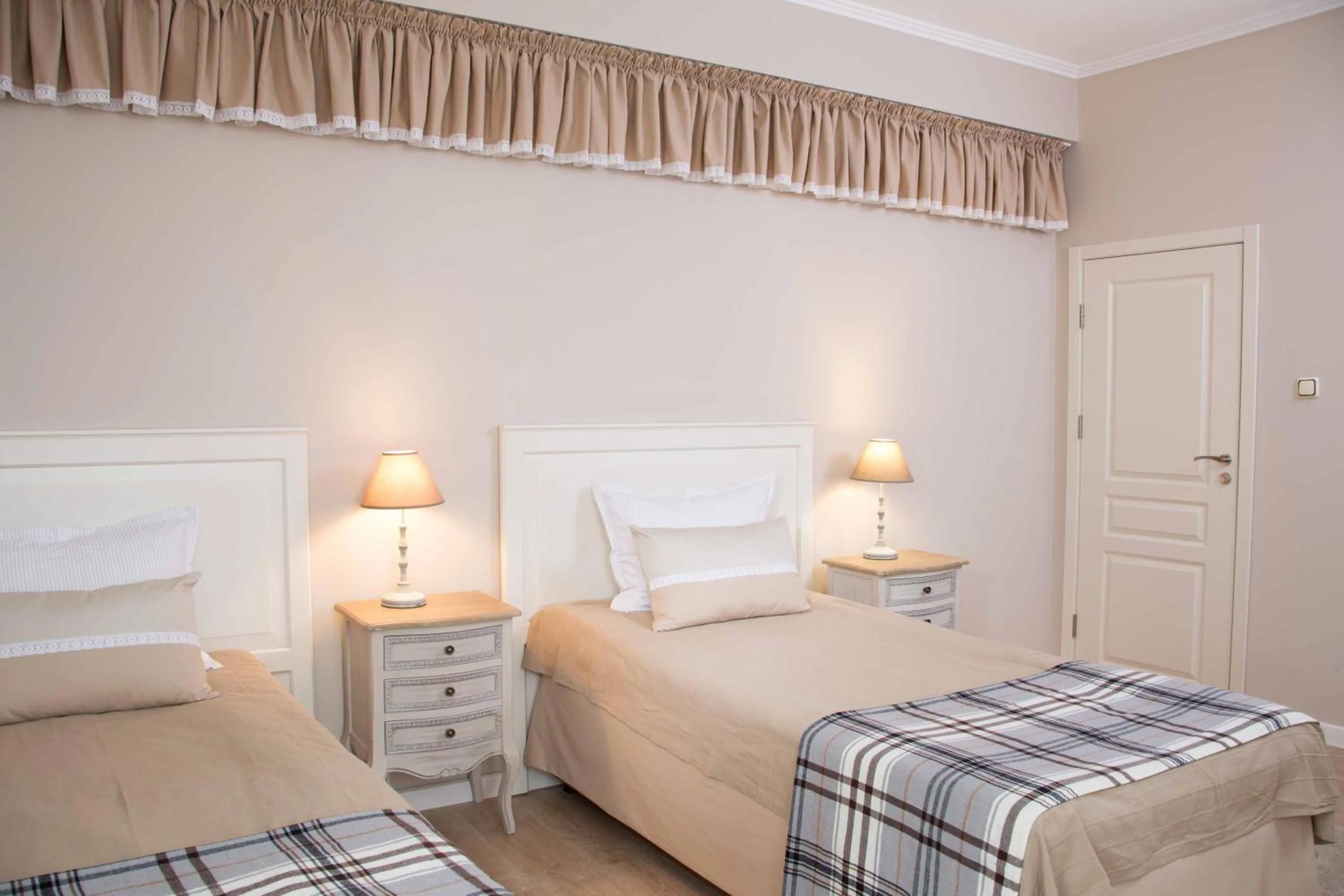 Bed in Family hotel The Castle