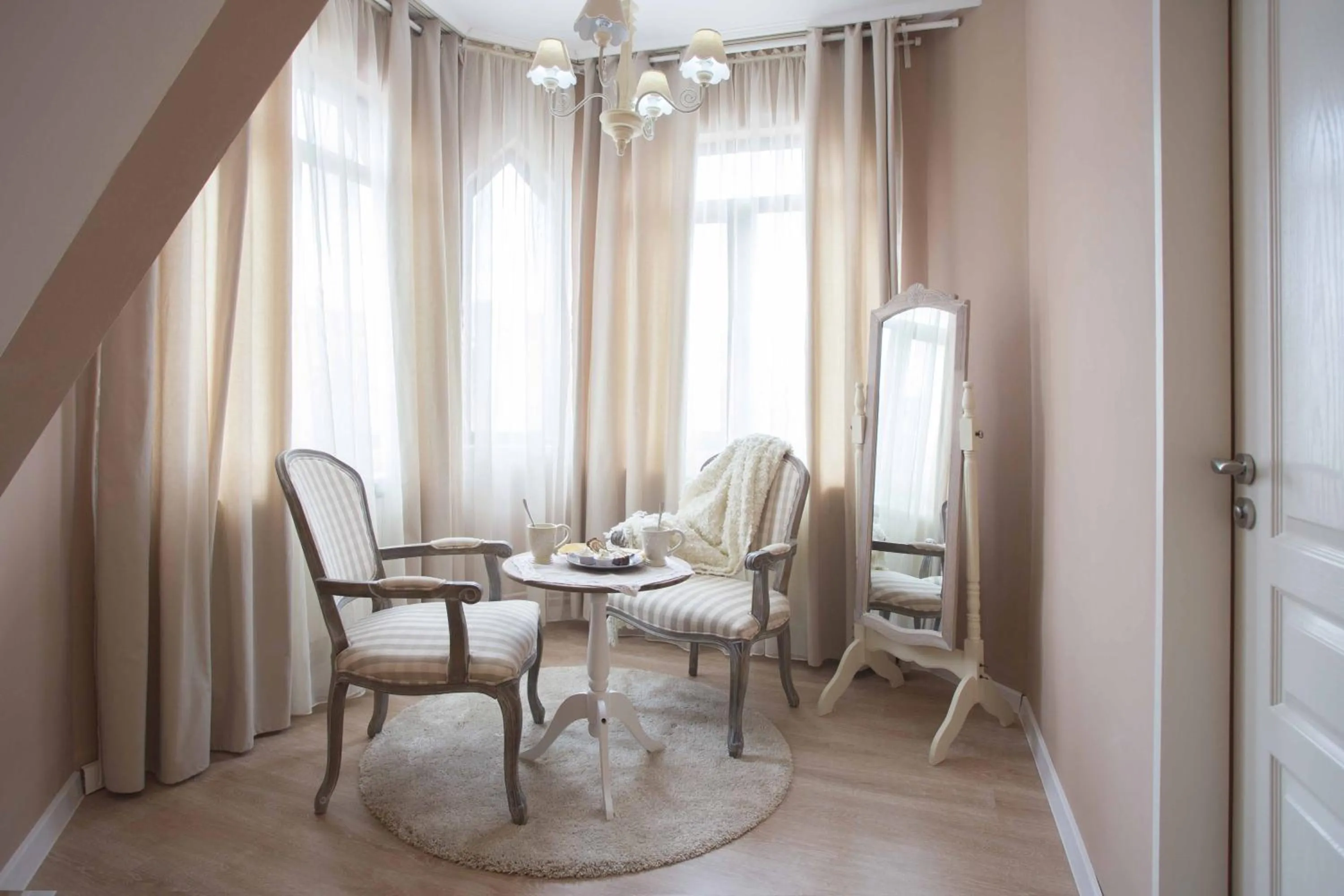 Bed in Family hotel The Castle