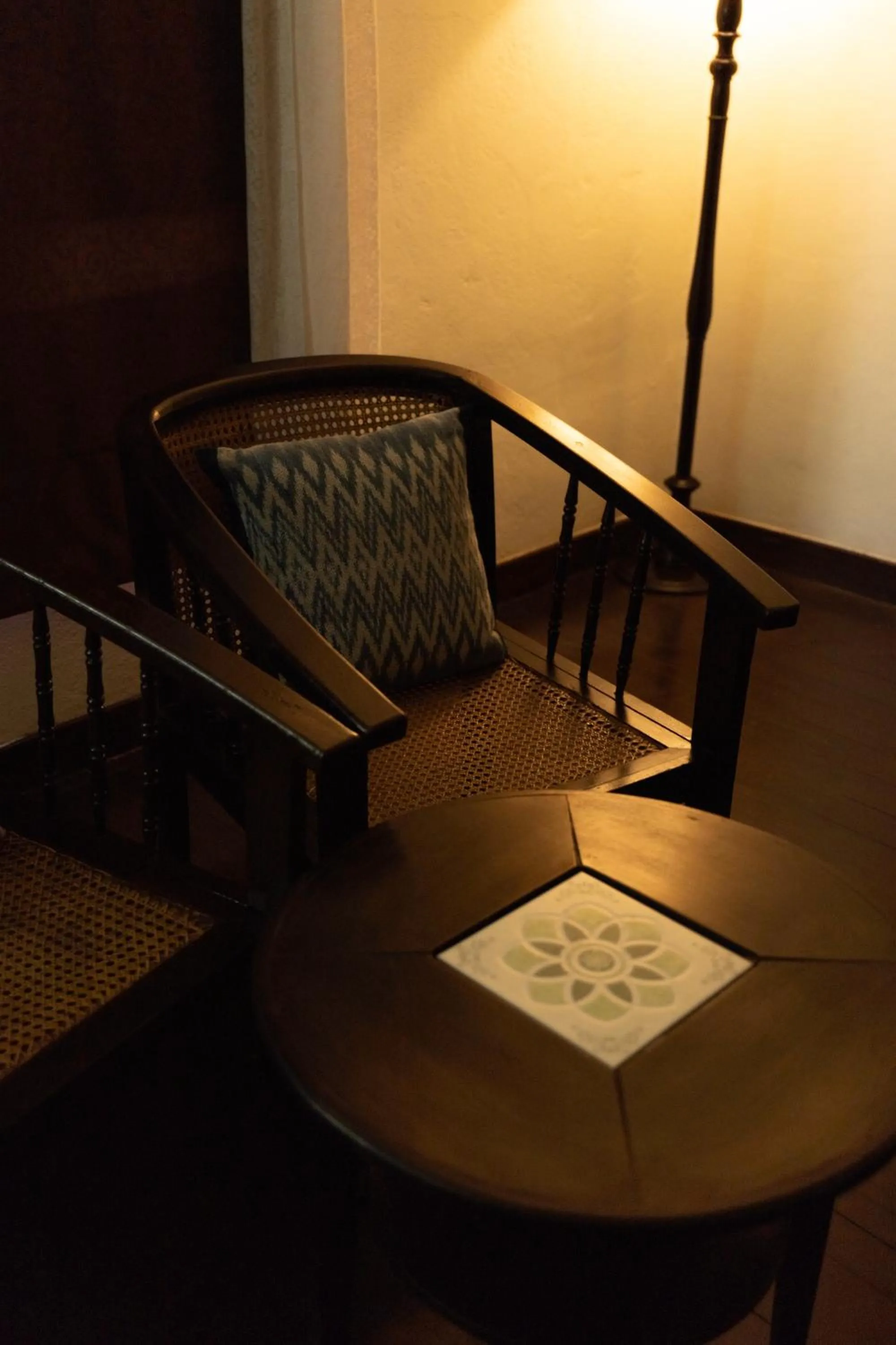 Patio in Hotel Khamvongsa