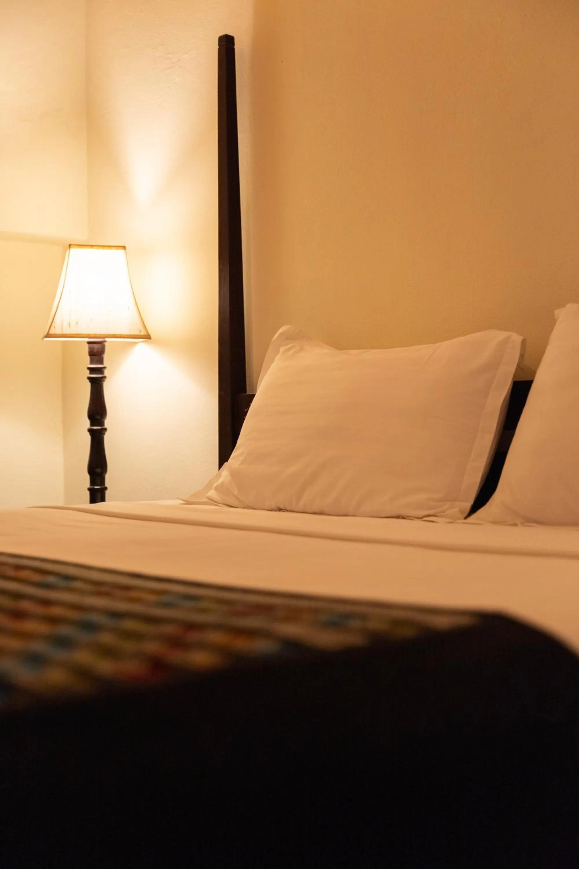 Bed in Hotel Khamvongsa