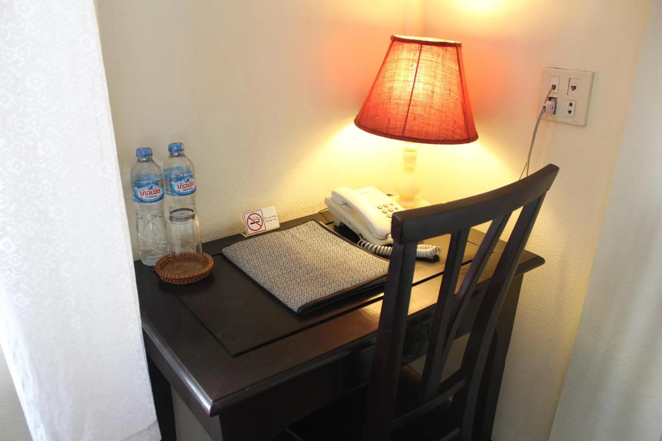 Seating area in Hotel Khamvongsa