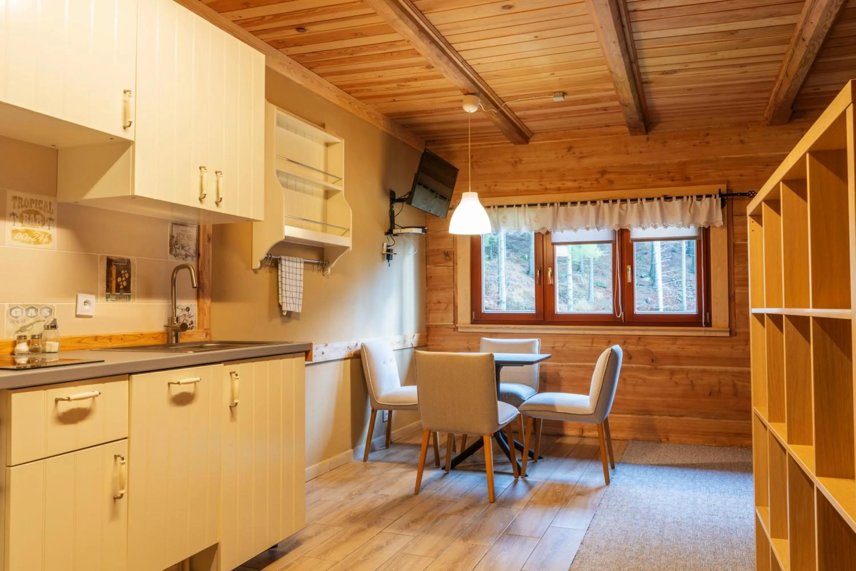 Kitchen or kitchenette in Domek Górski przy Bukowej Chacie