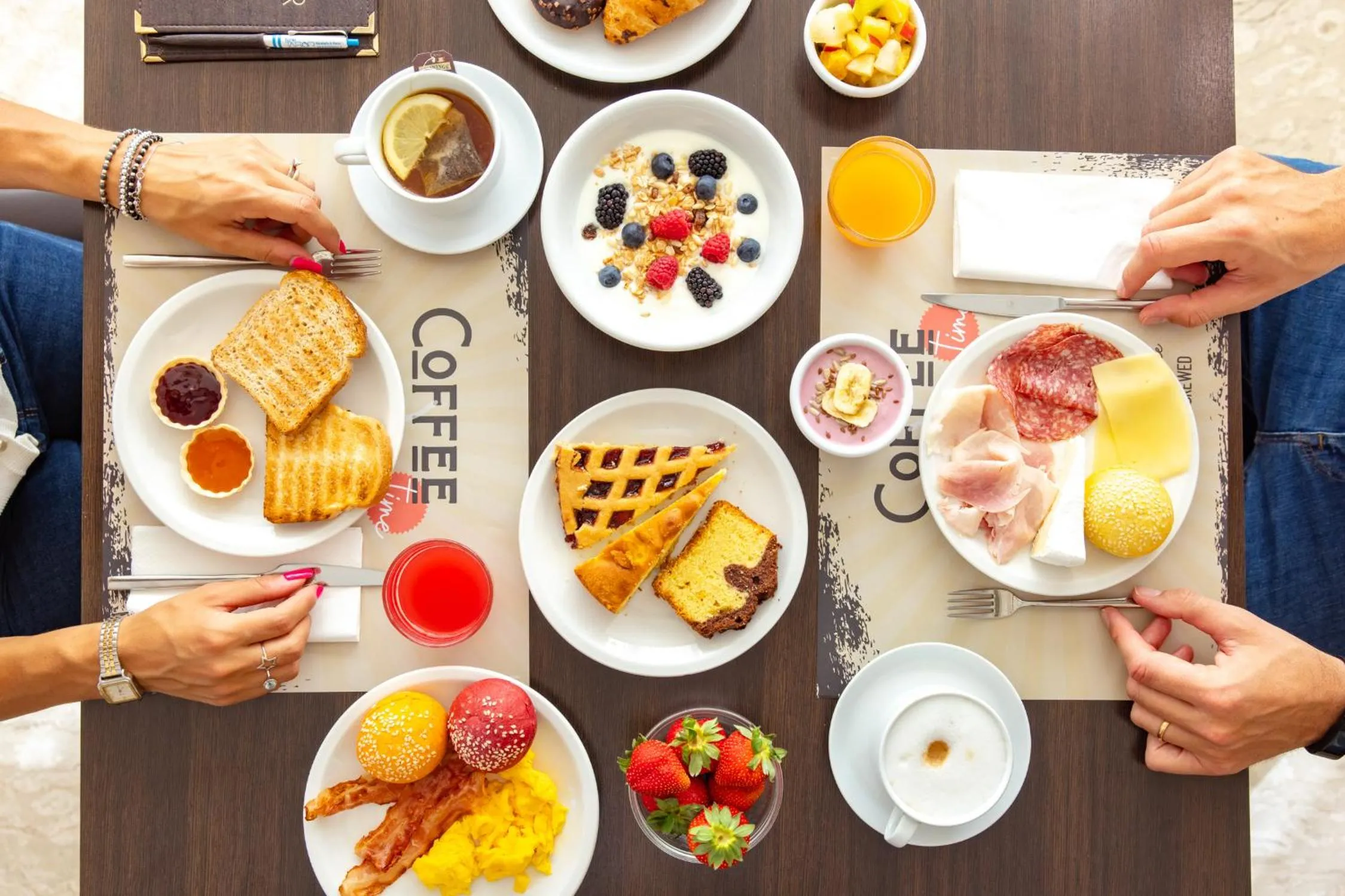 Breakfast in Hotel Tabor