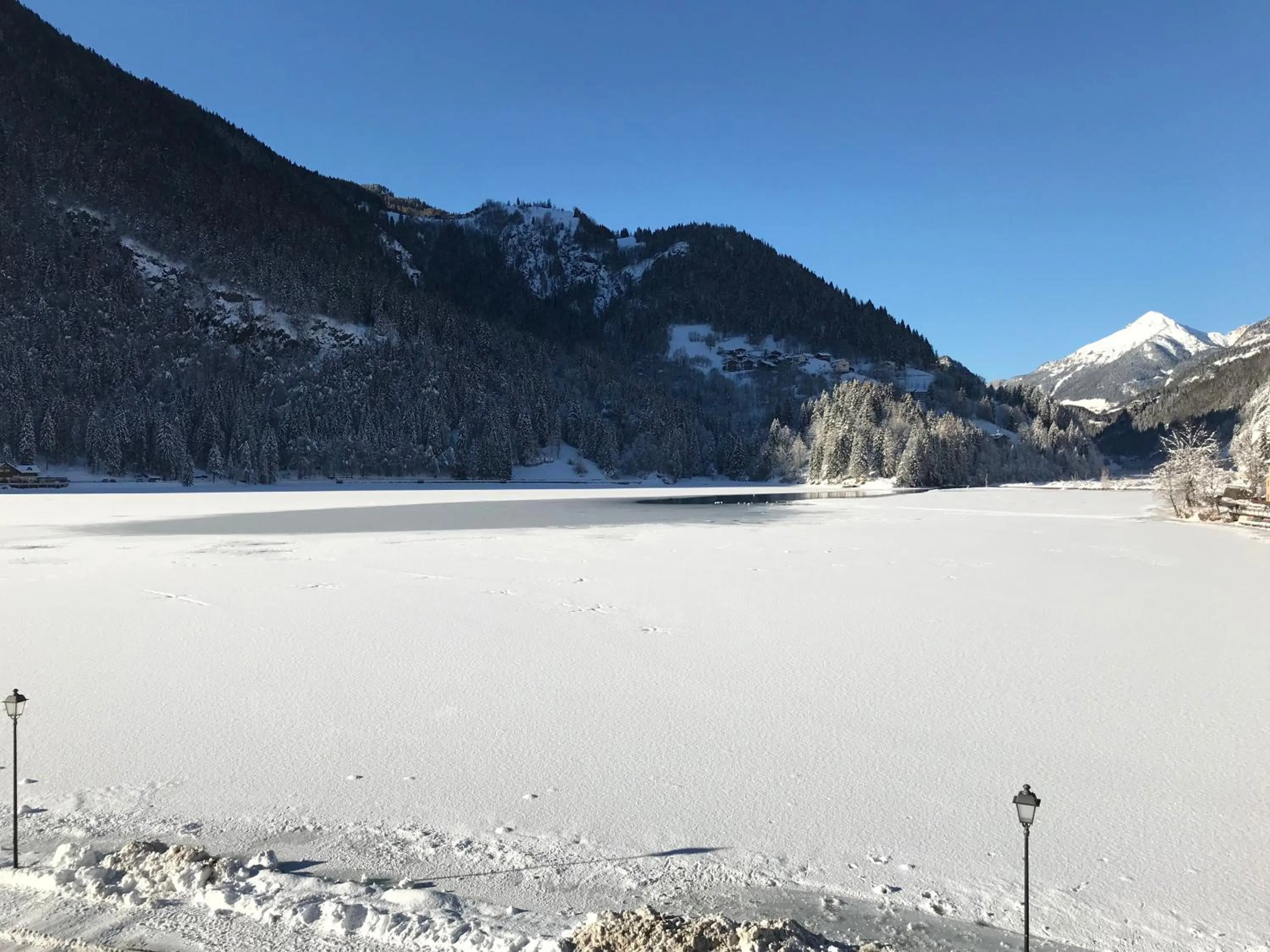 Lake view in Sporthotel Europa Sul Lago