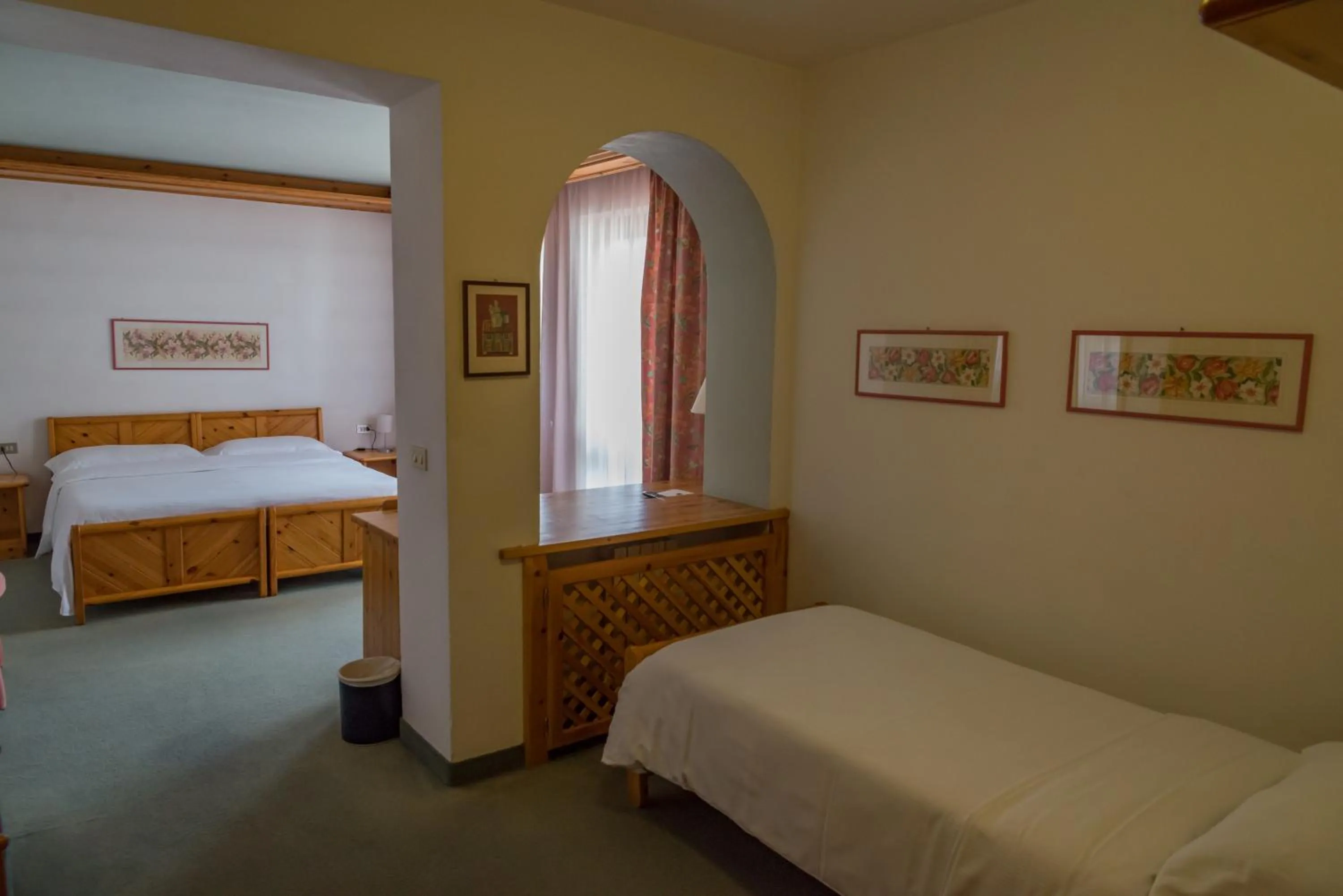 Bed in Sporthotel Europa Sul Lago