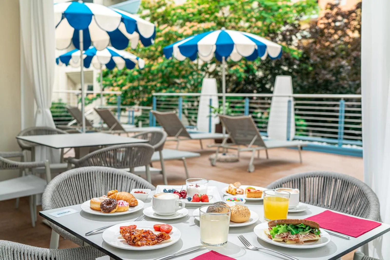 Patio in Princess Aparthotel