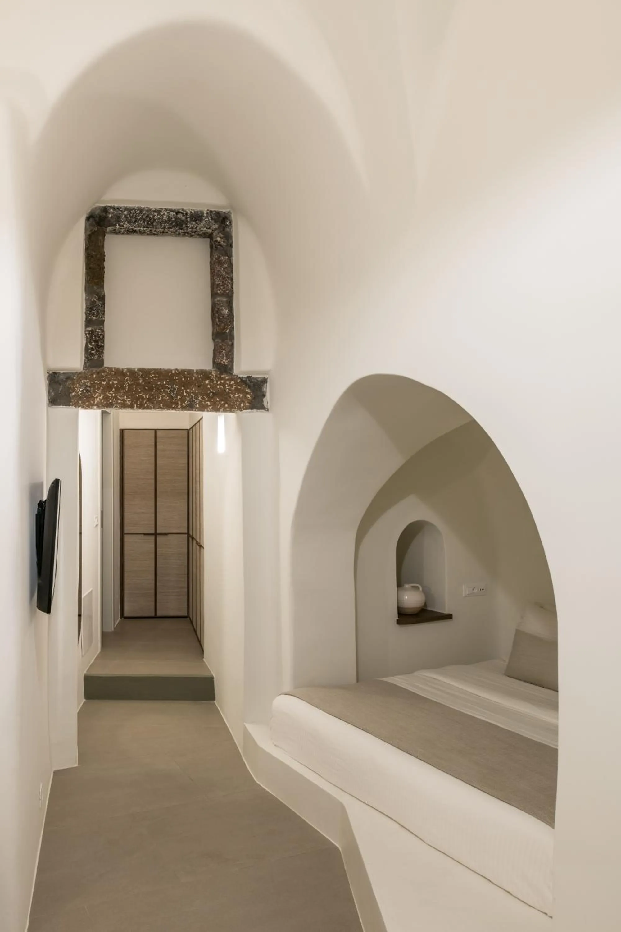 Bedroom in Enigma Suites