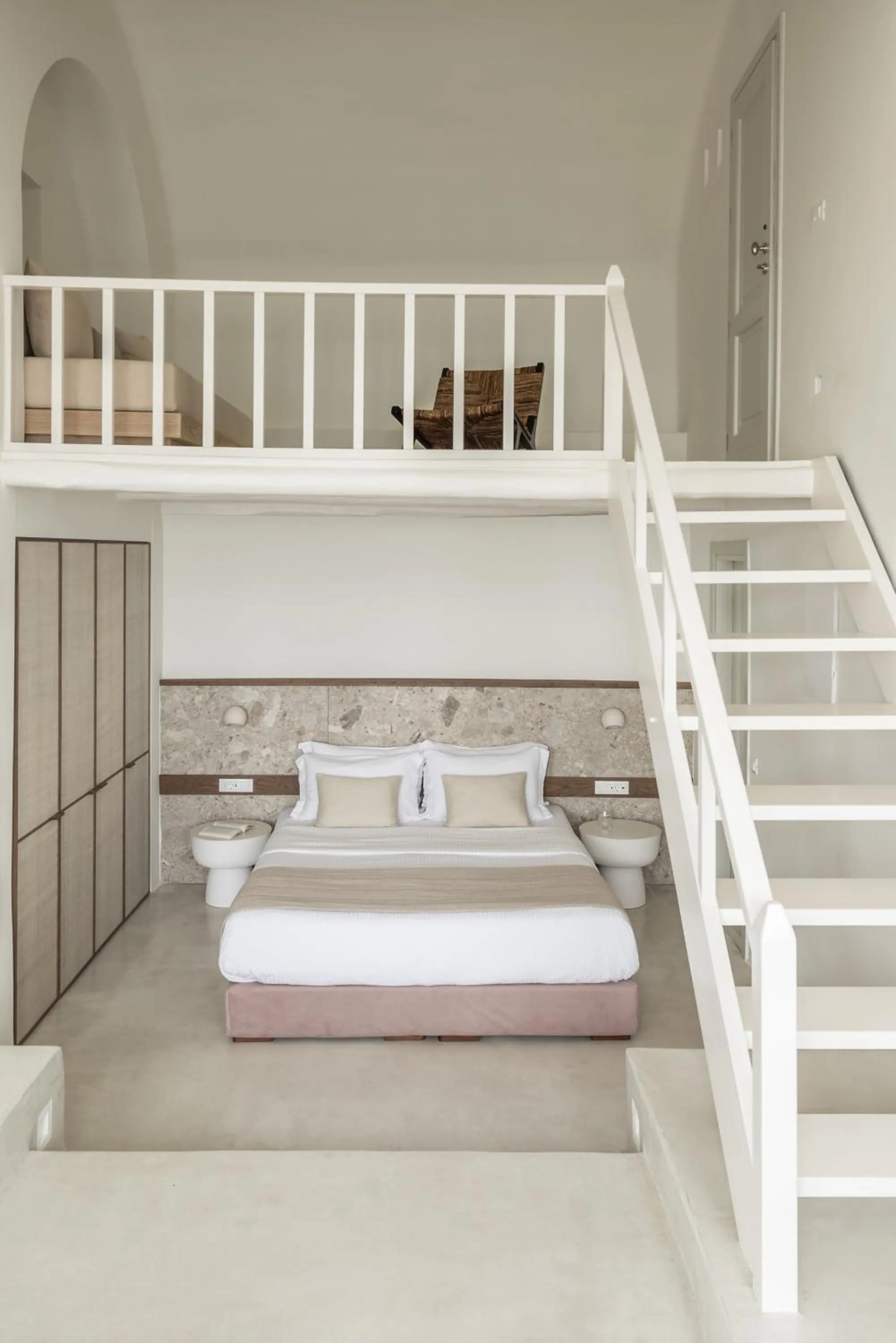 Photo of the whole room, Bed in Enigma Suites