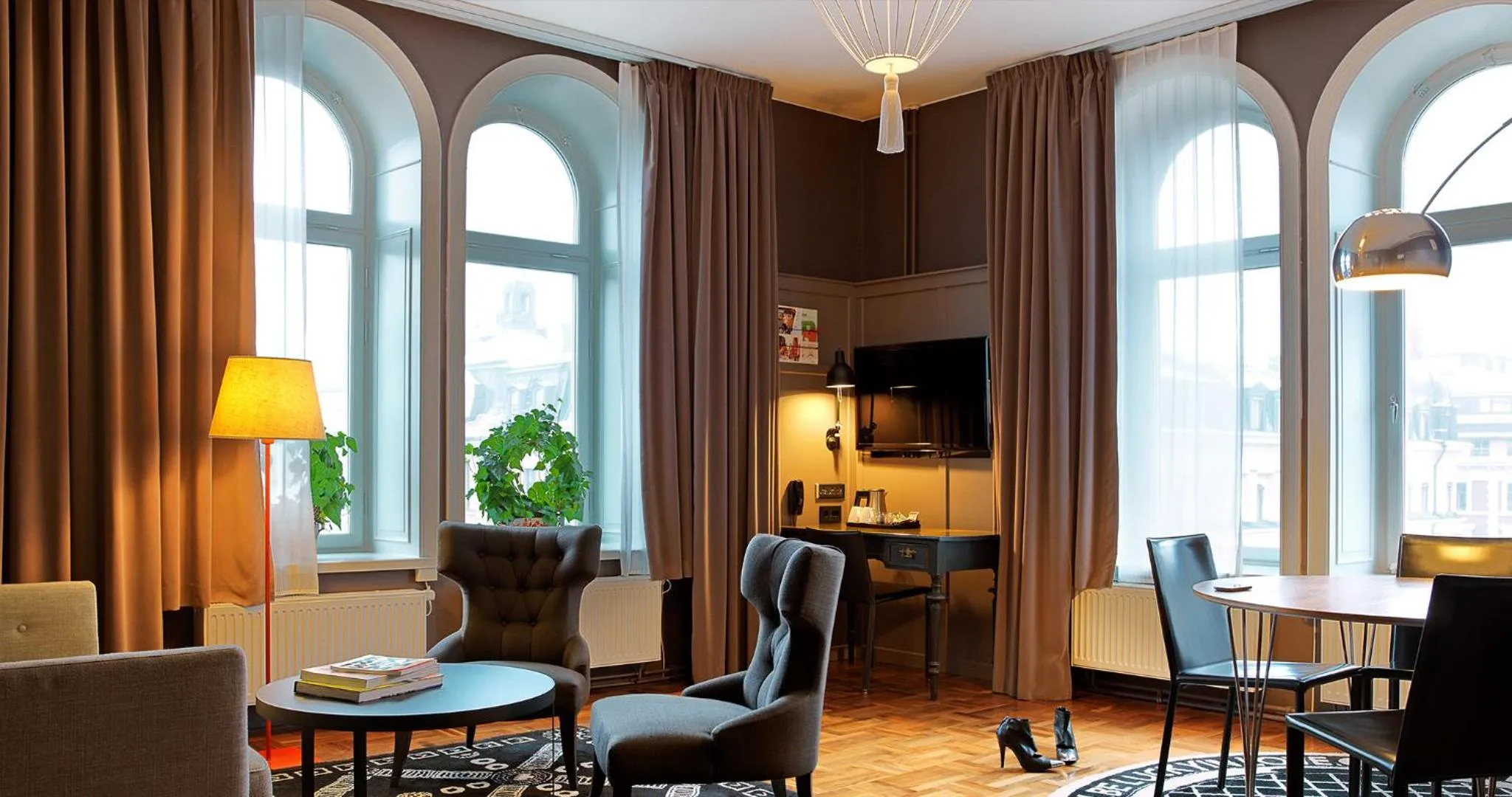 Bedroom in Scandic Grand Central