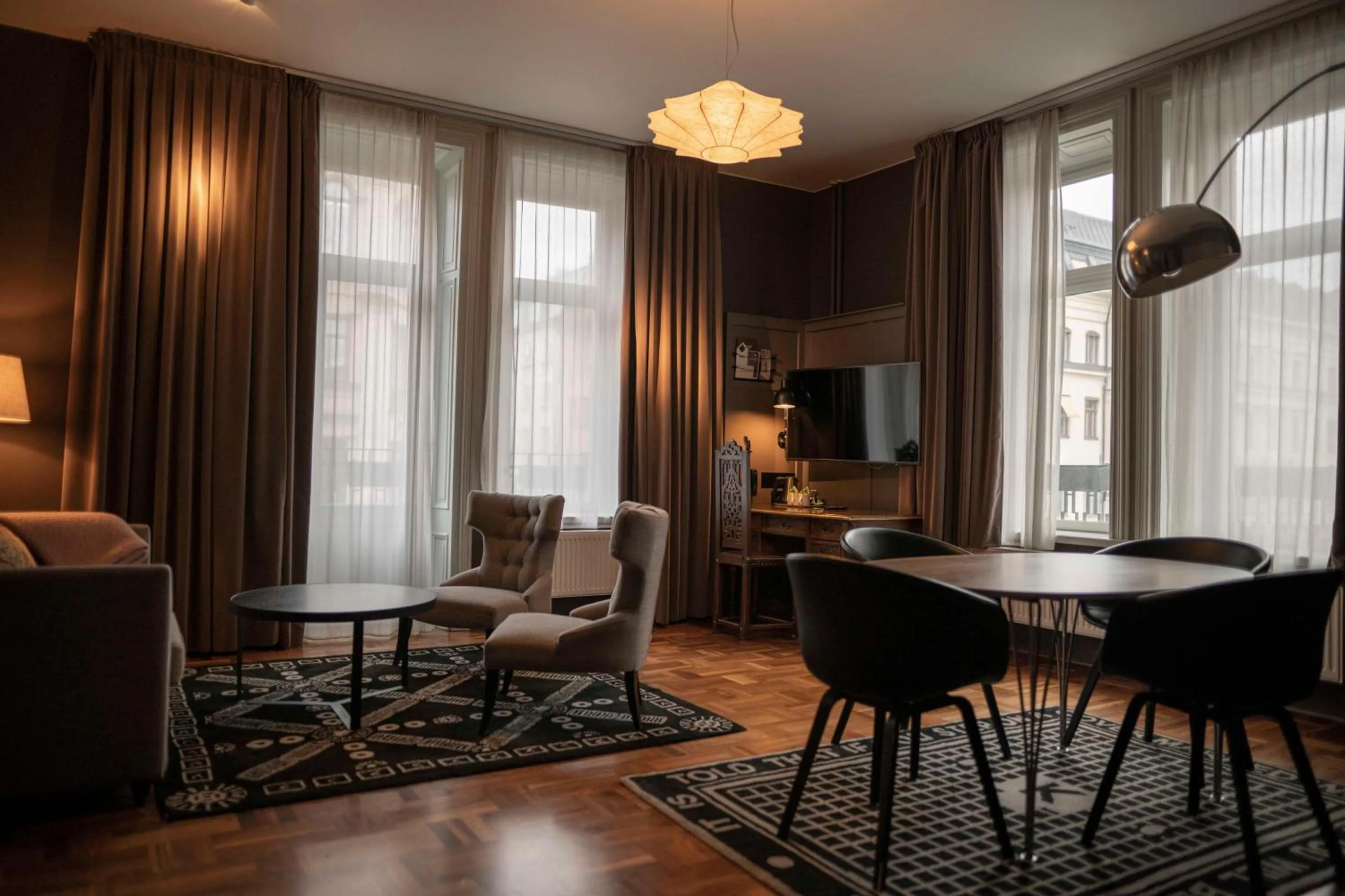 Bedroom in Scandic Grand Central