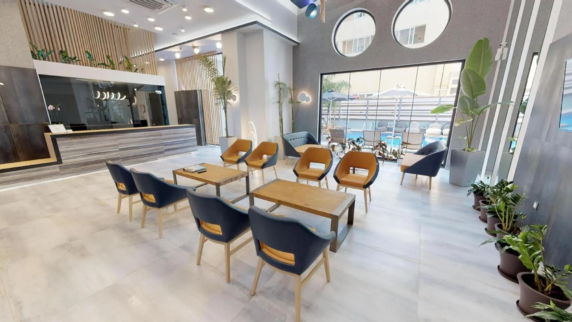 Lobby or reception in Medusa Apartments