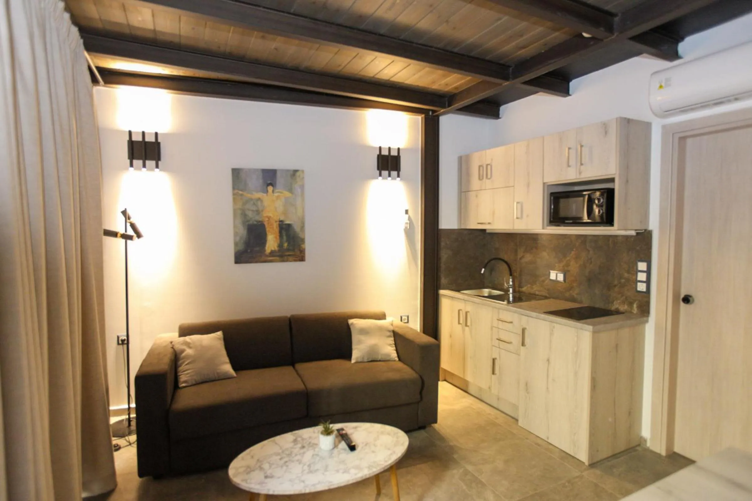 Living room in Medusa Apartments