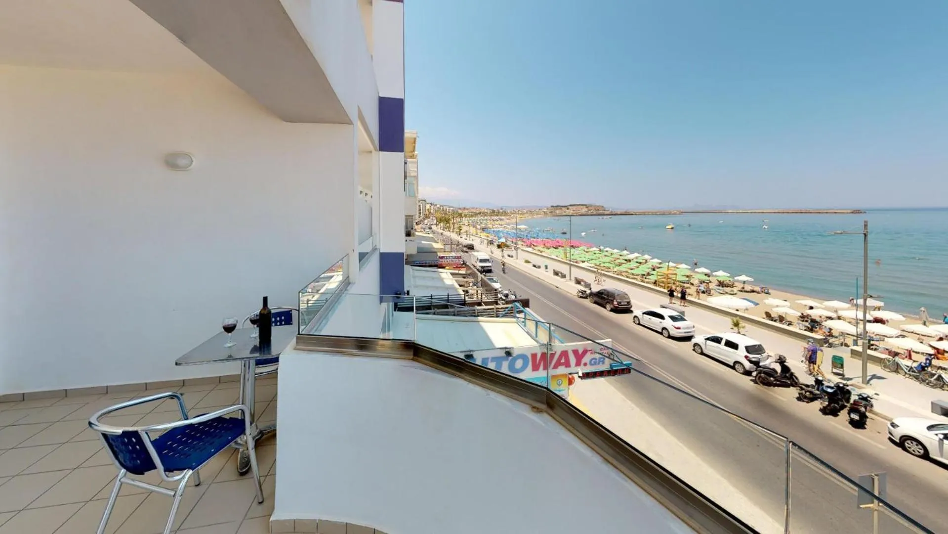 Balcony/Terrace in Medusa Apartments