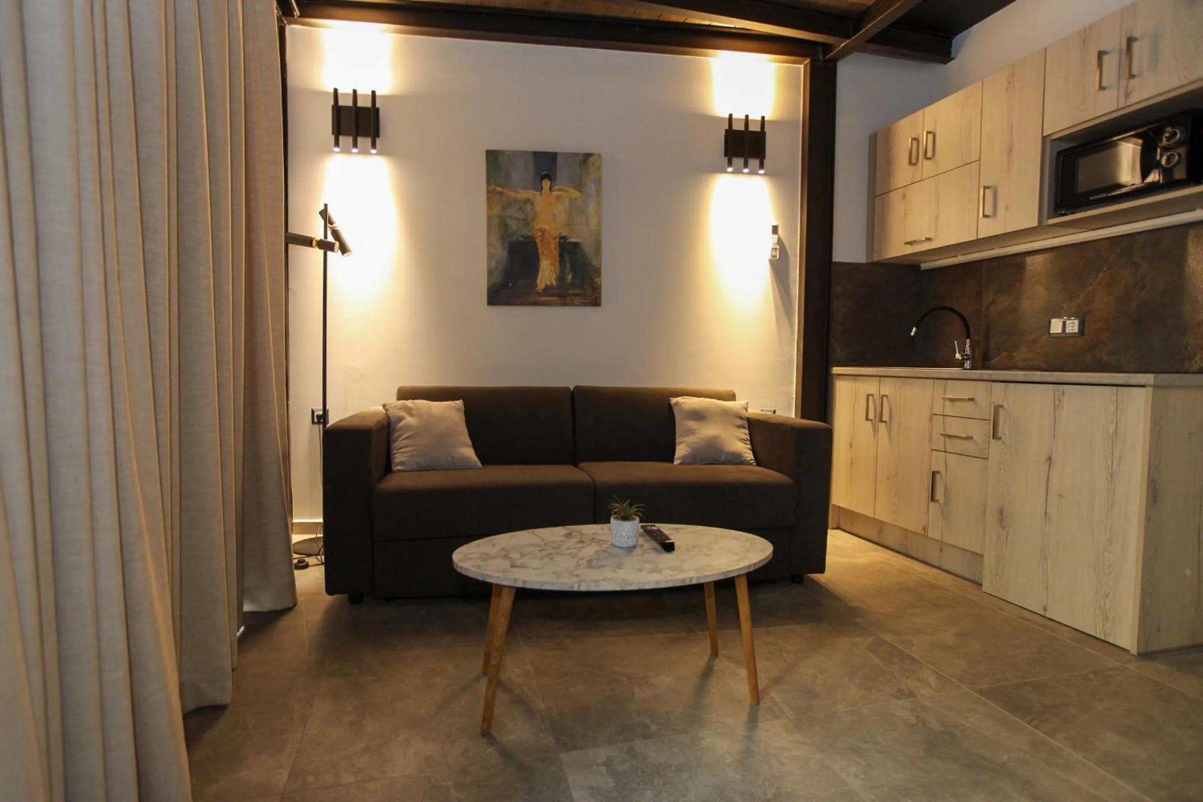 Living room in Medusa Apartments