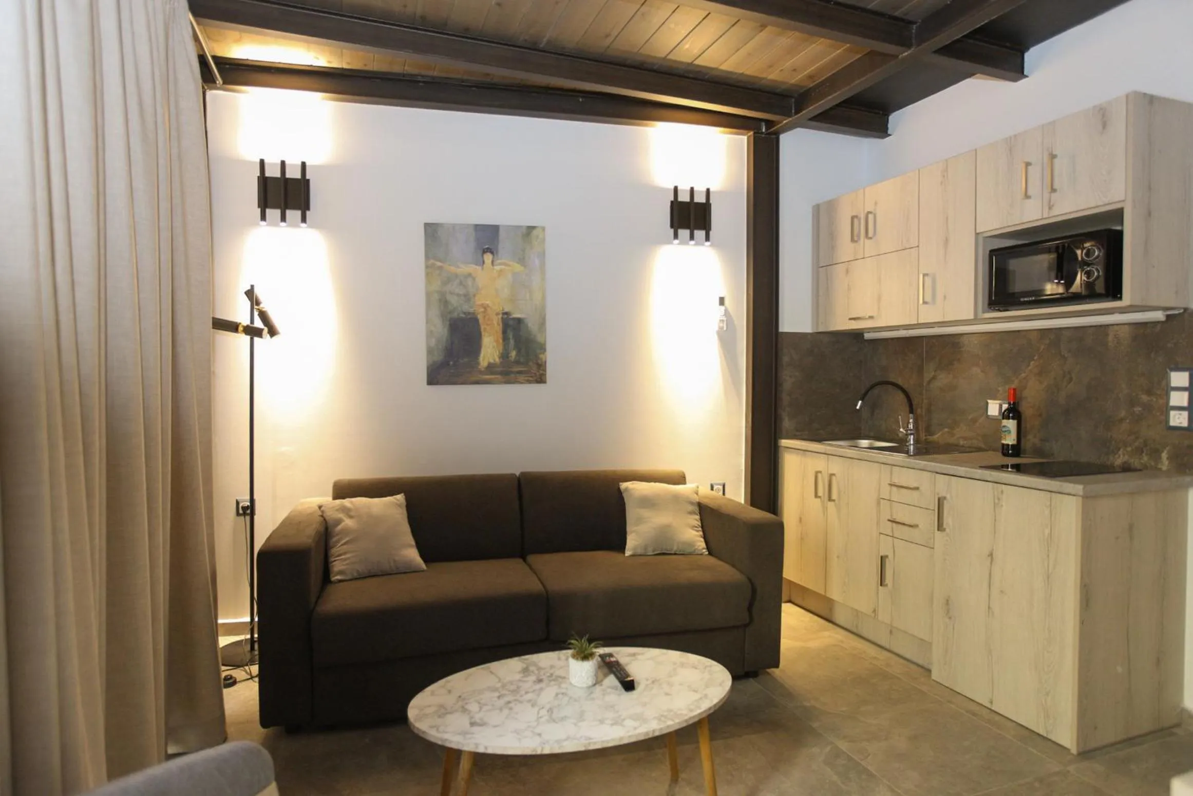 Living room in Medusa Apartments