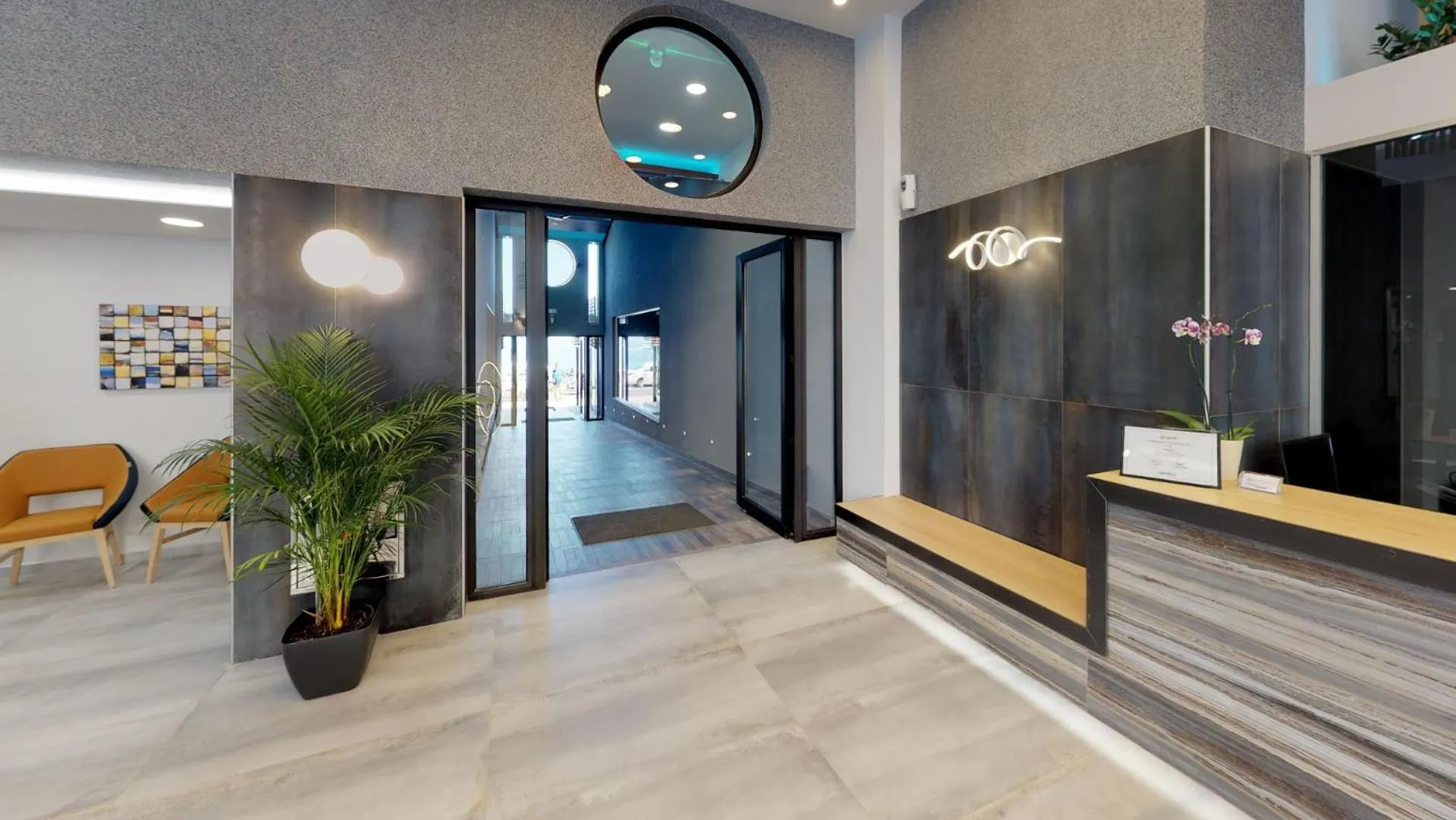 Lobby or reception in Medusa Apartments
