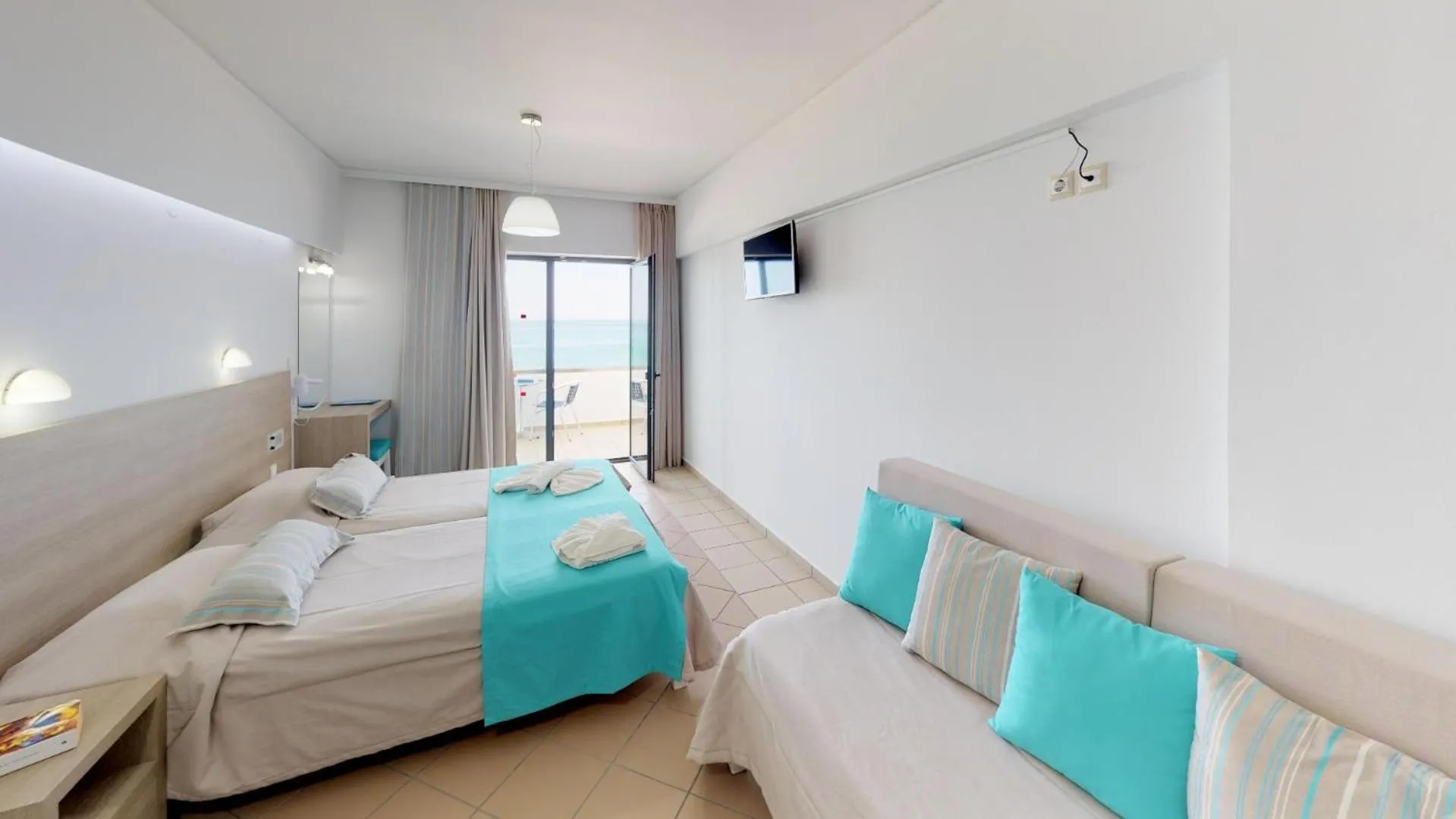 Bed in Medusa Apartments