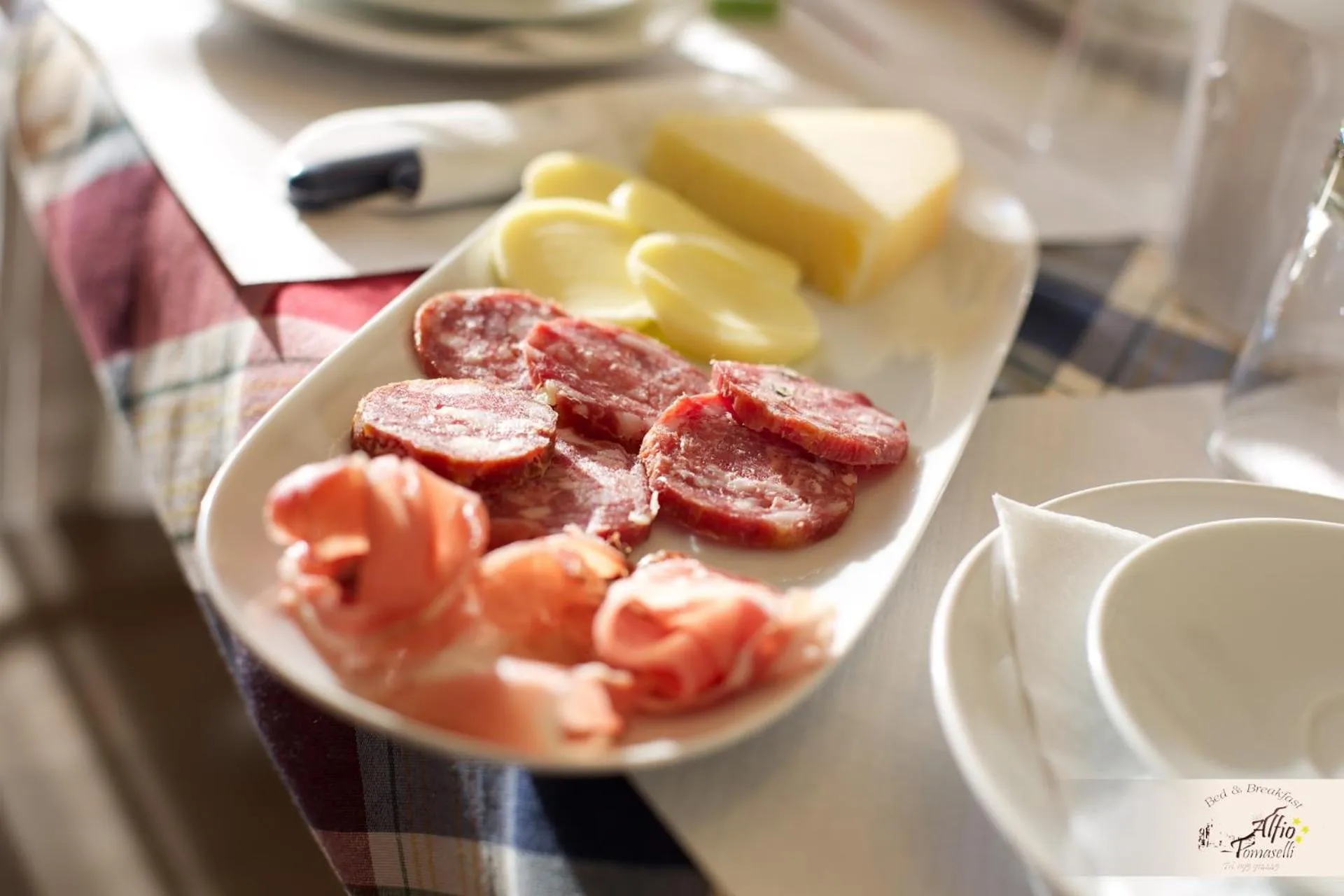 Continental breakfast in B&B Alfio Tomaselli