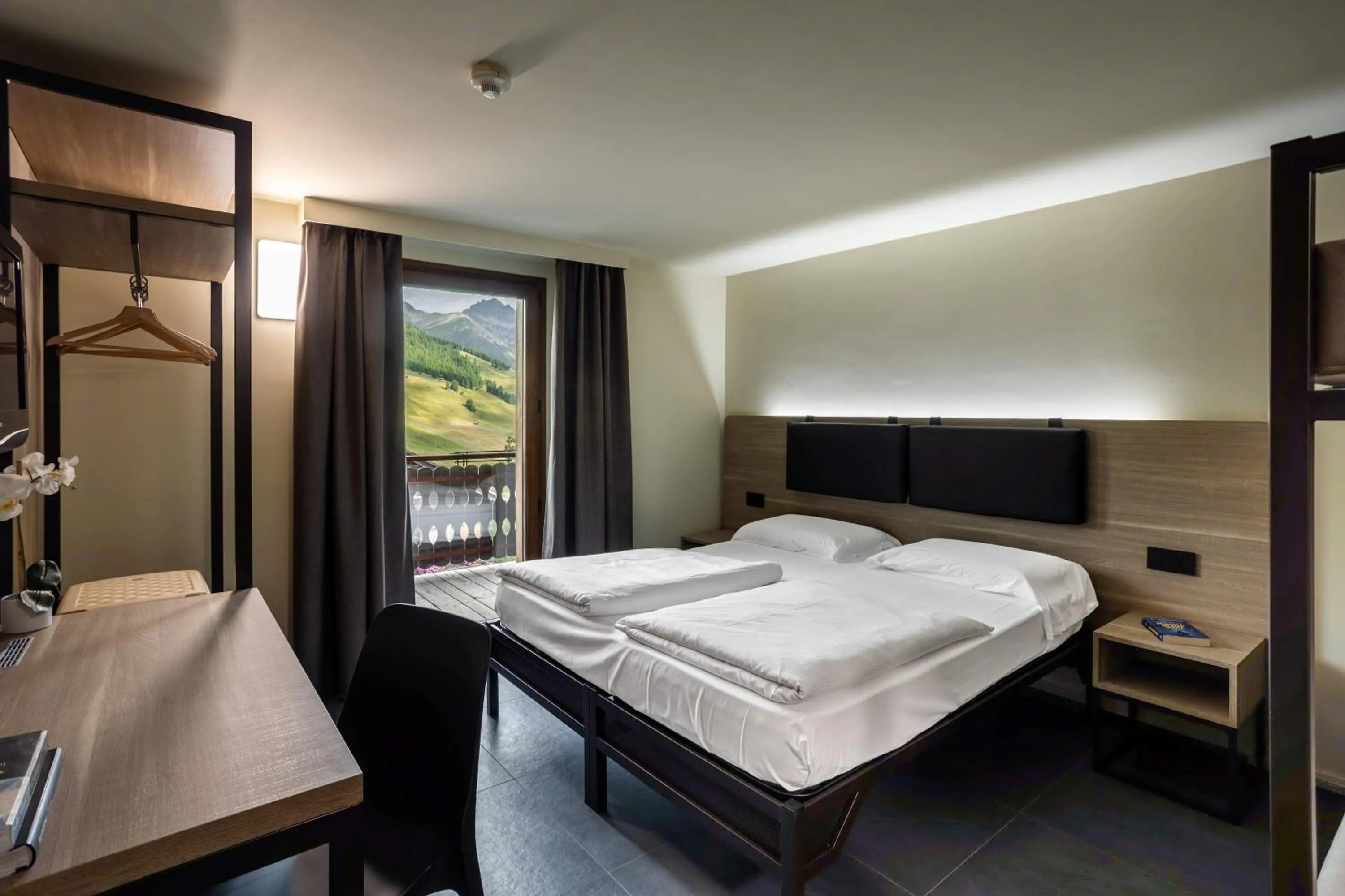 Bed in Hotel Loredana