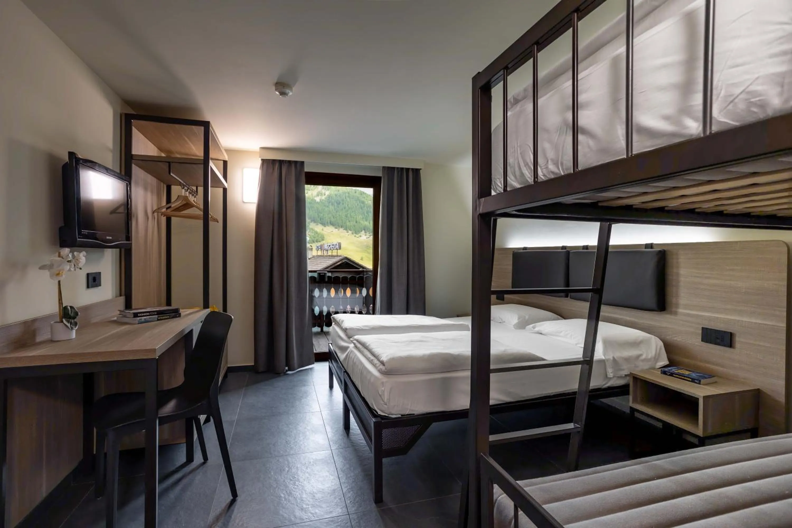 Bed in Hotel Loredana