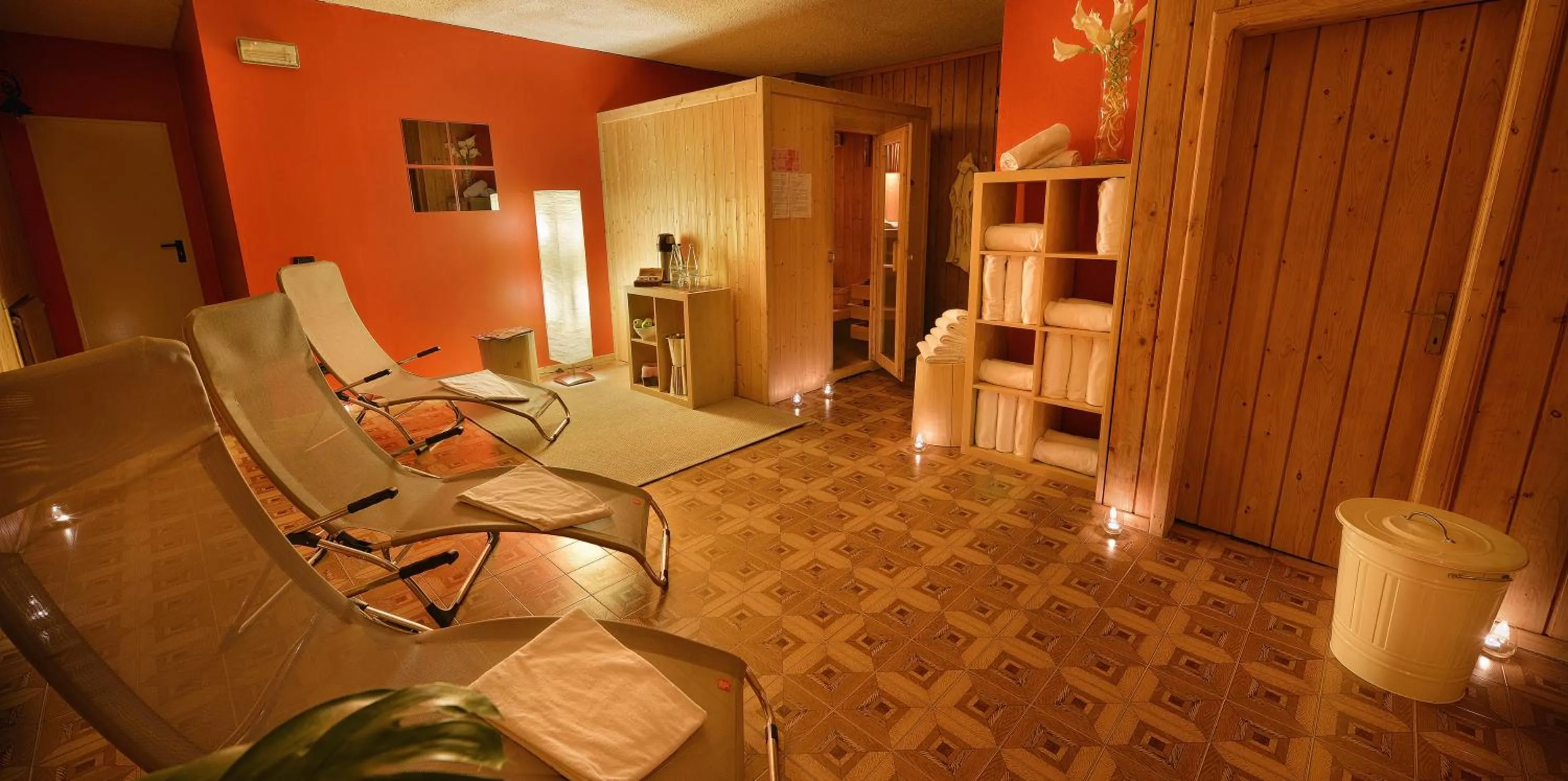 Sauna in Hotel Loredana